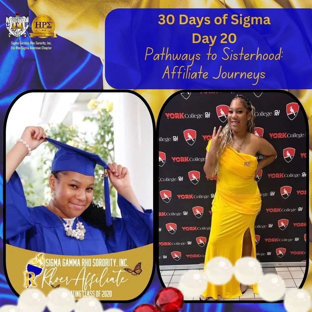 It&rsquo;s Day 20 of RHOvember!!! 💛💙🐩

Today we take a moment to celebrate our affiliates who have followed the path to Sisterhood in our Illustrious Sorority. 

From Rhoer🦋 to Soror🐩, we celebrate Soror Clemons - our Tr1ple Threat.
We love you!