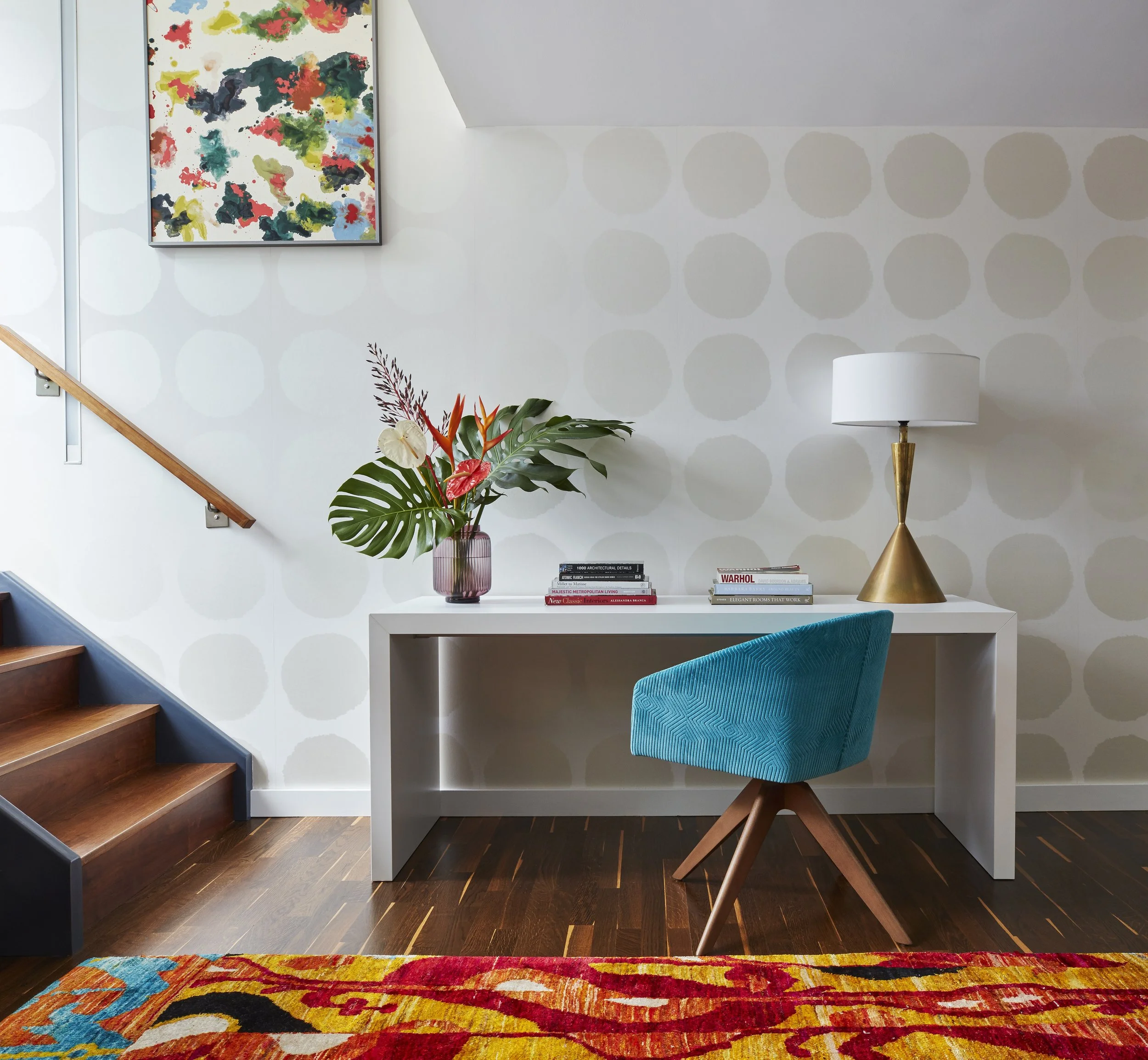 desk work space area perfect kids spot modern design ideas