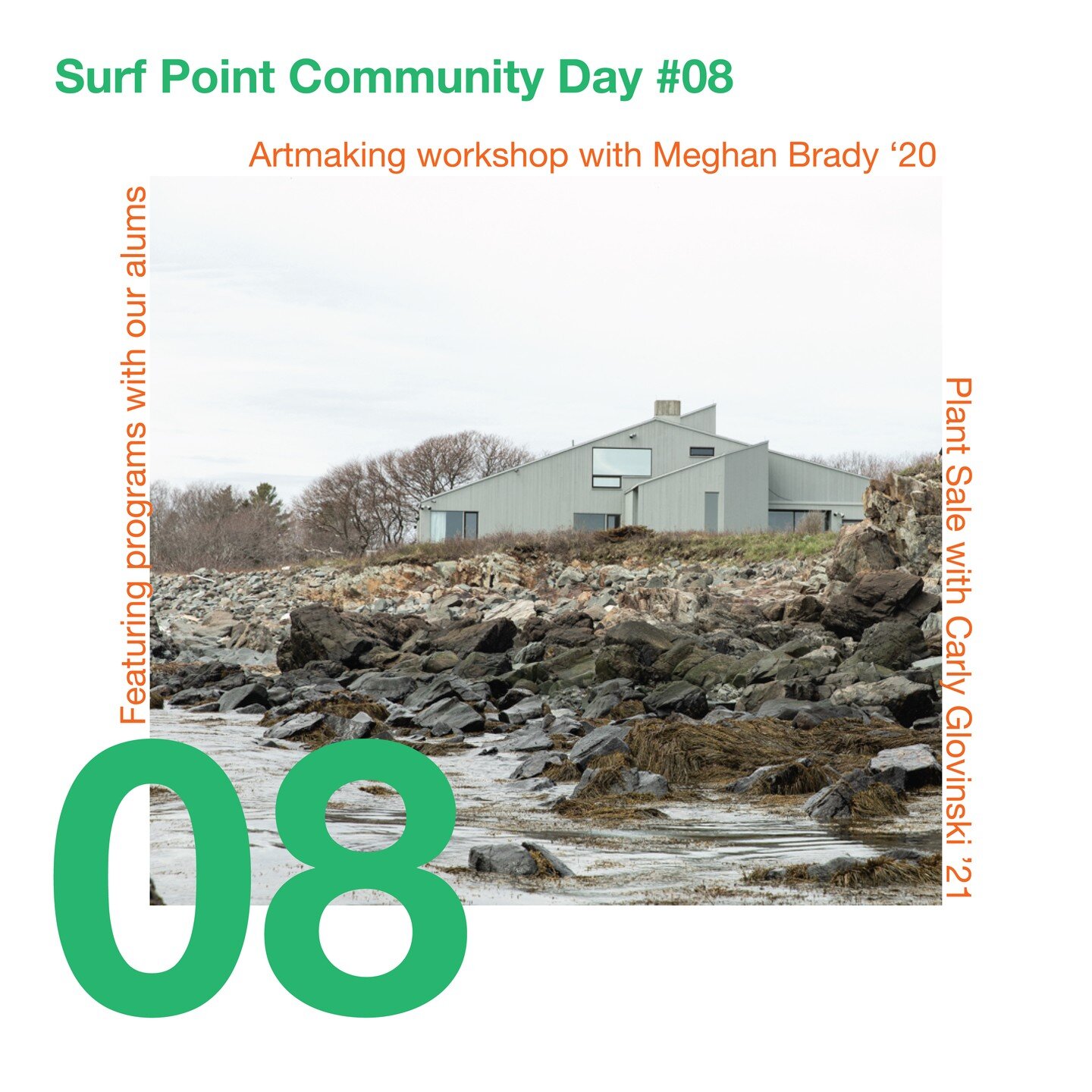Join us for Community Day #08 from 11am to 3pm on Saturday, April 27, at Surf Point&mdash;featuring @meghanbrady, @cglovinski, and the @york_land_trust! Link in bio for free registration.

Schedule of events:

11:30am - 12:30pm: An exploration of Sur
