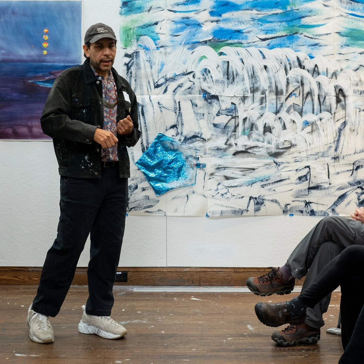Thank you to everyone who gathered with us at Surf Point this past Saturday for Meet the Residents with Jory Drew @j24r5w, Yatika Starr Fields @yatikastarrfields, and Matt Marble @americanmuseumofparamusicology. 

Our next Meet the Residents event wi