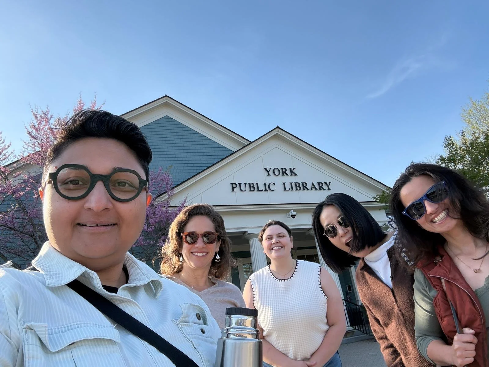 Soulaf Abas @soullyabas, Dahn Gim @mignhad, and Sharmistha Ray @sharmistharay - you are incredible residents and presenters! Thanks for sharing your work and the questions, histories, and lived experiences at Meet the Residents at @yorkpubliclibrary.