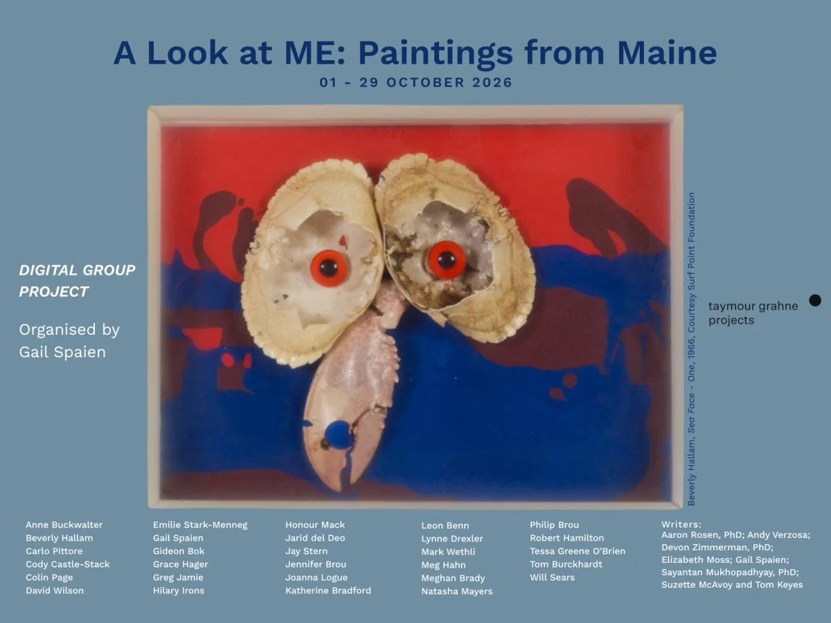 Beverly Hallam featured in A Look at Me: Paintings from Maine — A Taymour Grahne Projects online exhibition