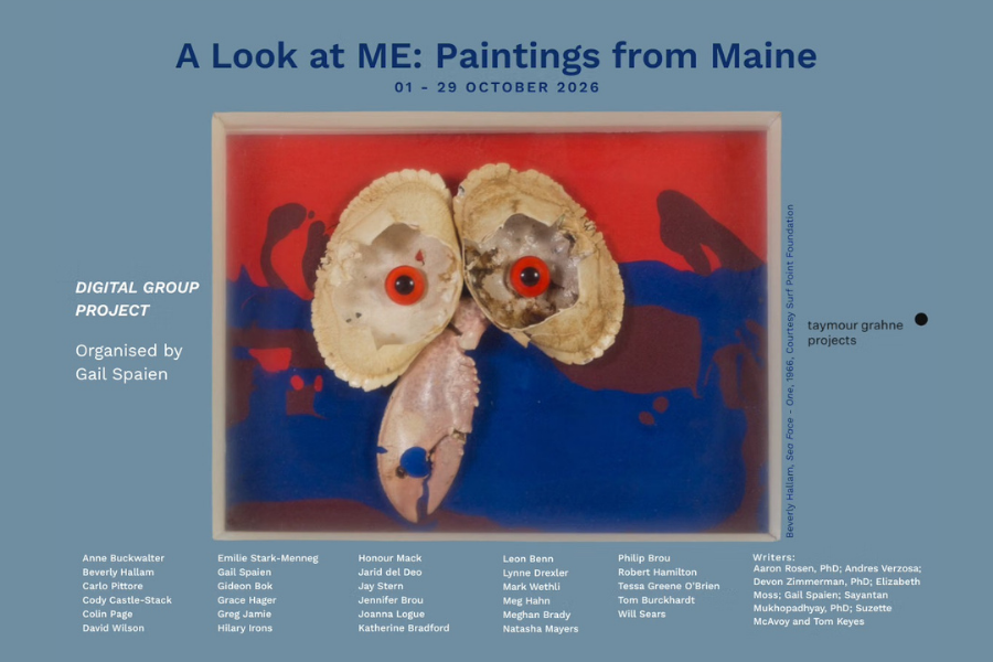 Beverly Hallam featured in A Look at Me: Paintings from Maine — A Taymour Grahne Projects online exhibition