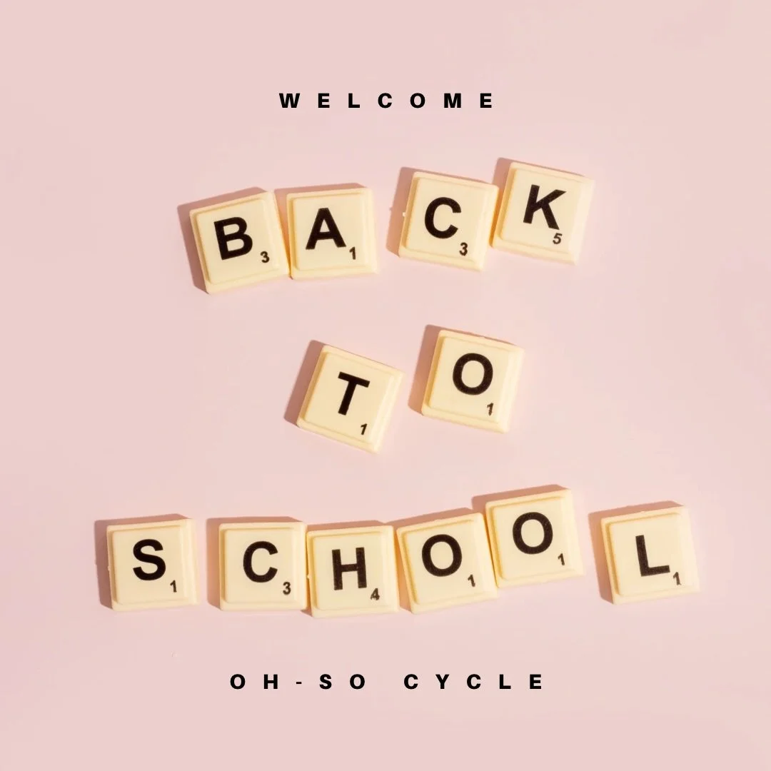 Welcome back 🎒🚲
Classes kicked off Monday and we&rsquo;re officially back in motion. Whether you&rsquo;re returning to a favorite format or trying something new, the bikes are ready.

See you in the saddle.

#OhSoCycle #BackToSchoolVibes #SpinCommu