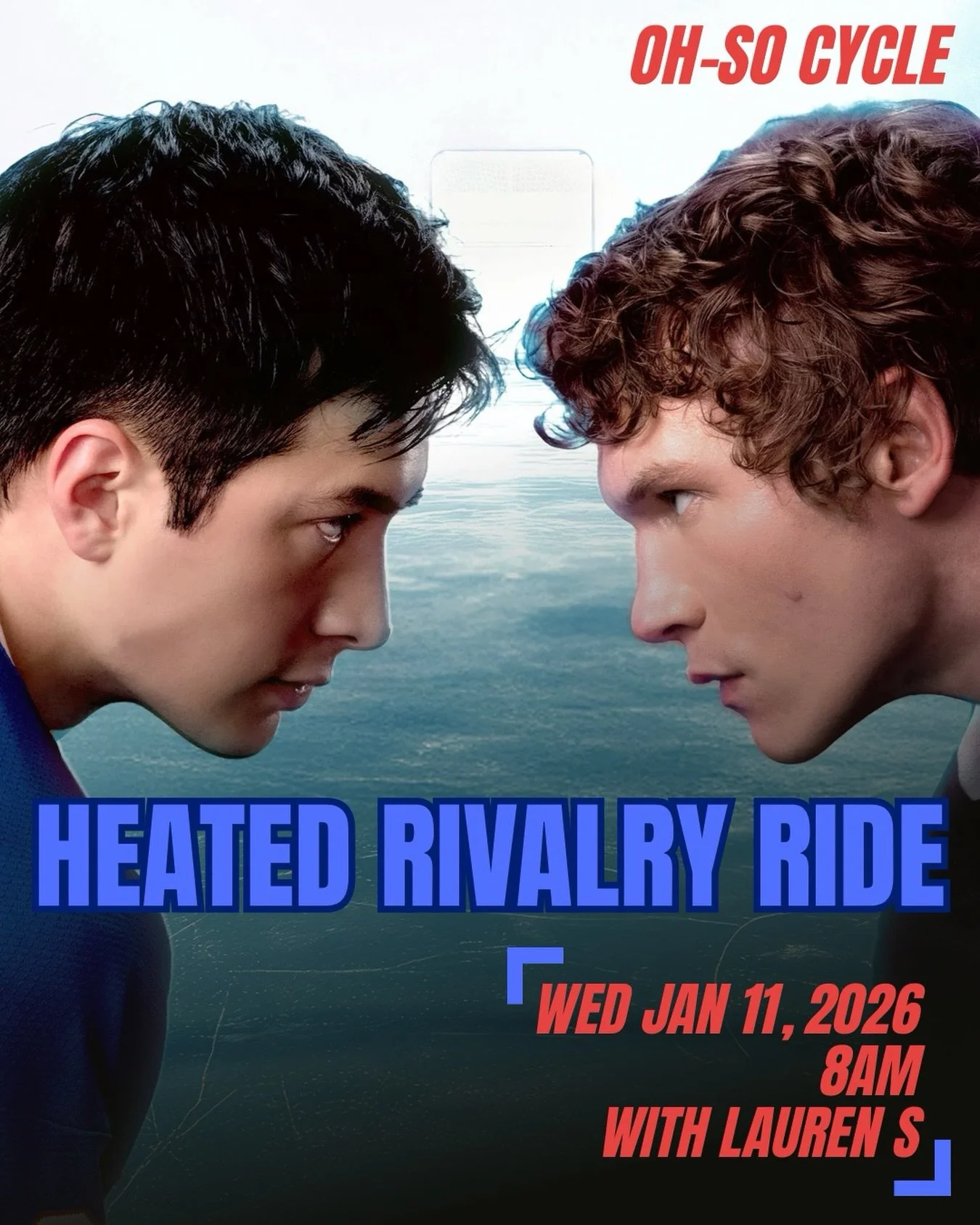 Two sides. One ride. No in-between.

This Heated Rivalry Ride pulls you straight into the tension - big energy&amp; unexpected turns. You dont want to miss this ride! 

Wednesday, Feb 11 &bull; 8AM
Heated Rivalry Ride with Lauren S

#OhSoCycle #Theme