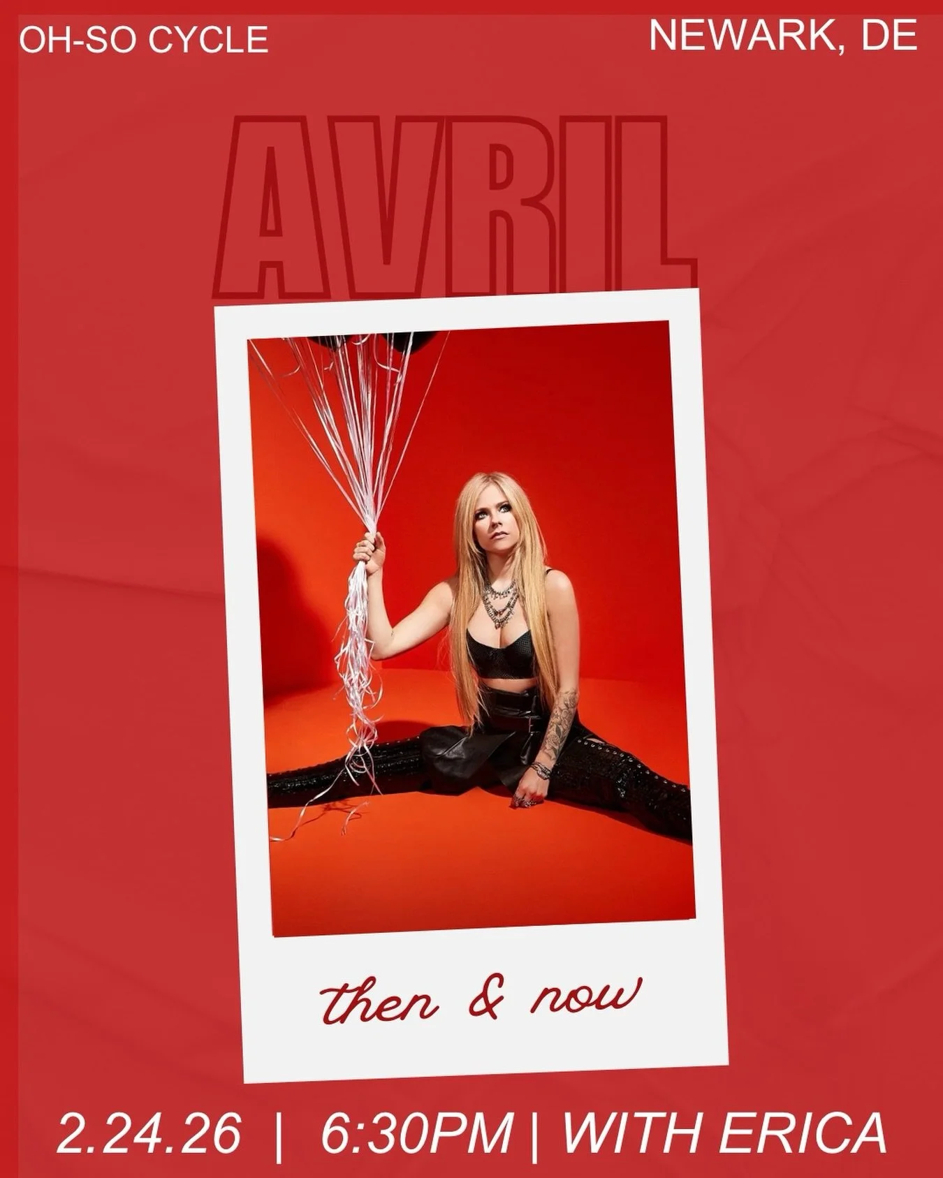 He was a sk8er boy&hellip; and we&rsquo;re still blasting it. 🖤🔥

From the early 2000s angst to the anthems we still scream in the car - this Avril Then &amp; Now ride is giving pop-punk nostalgia with a 2026 glow up.

Big feelings. Big climbs. Zer