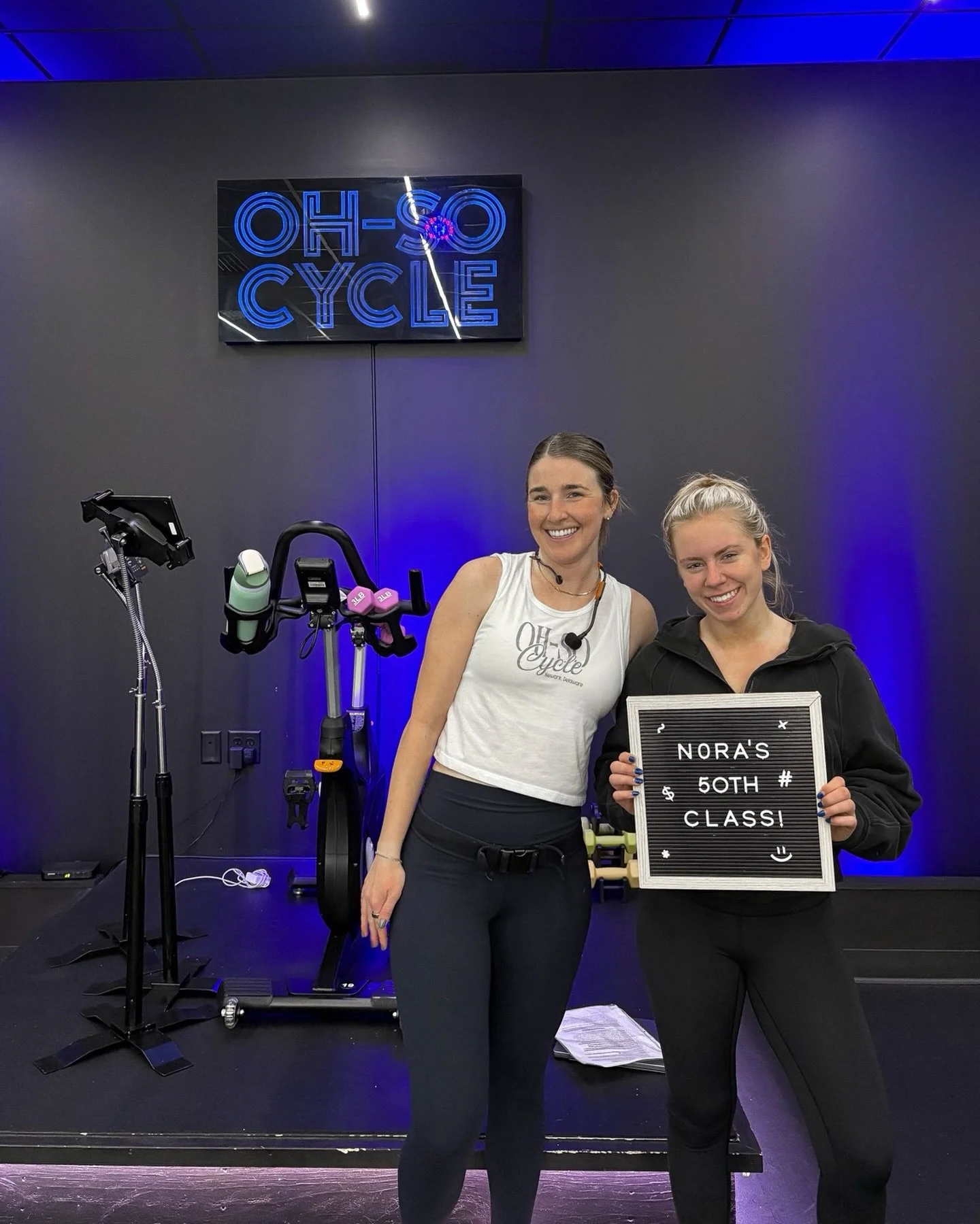 50 rides strong 💥

Nora just hit her 50th class at Oh-So and we&rsquo;re so here for it. Consistent, powerful, and always bringing the best energy to the room.

Cheers to 50 down and many more climbs ahead. We&rsquo;re lucky to have you, Nora! 🚲✨

