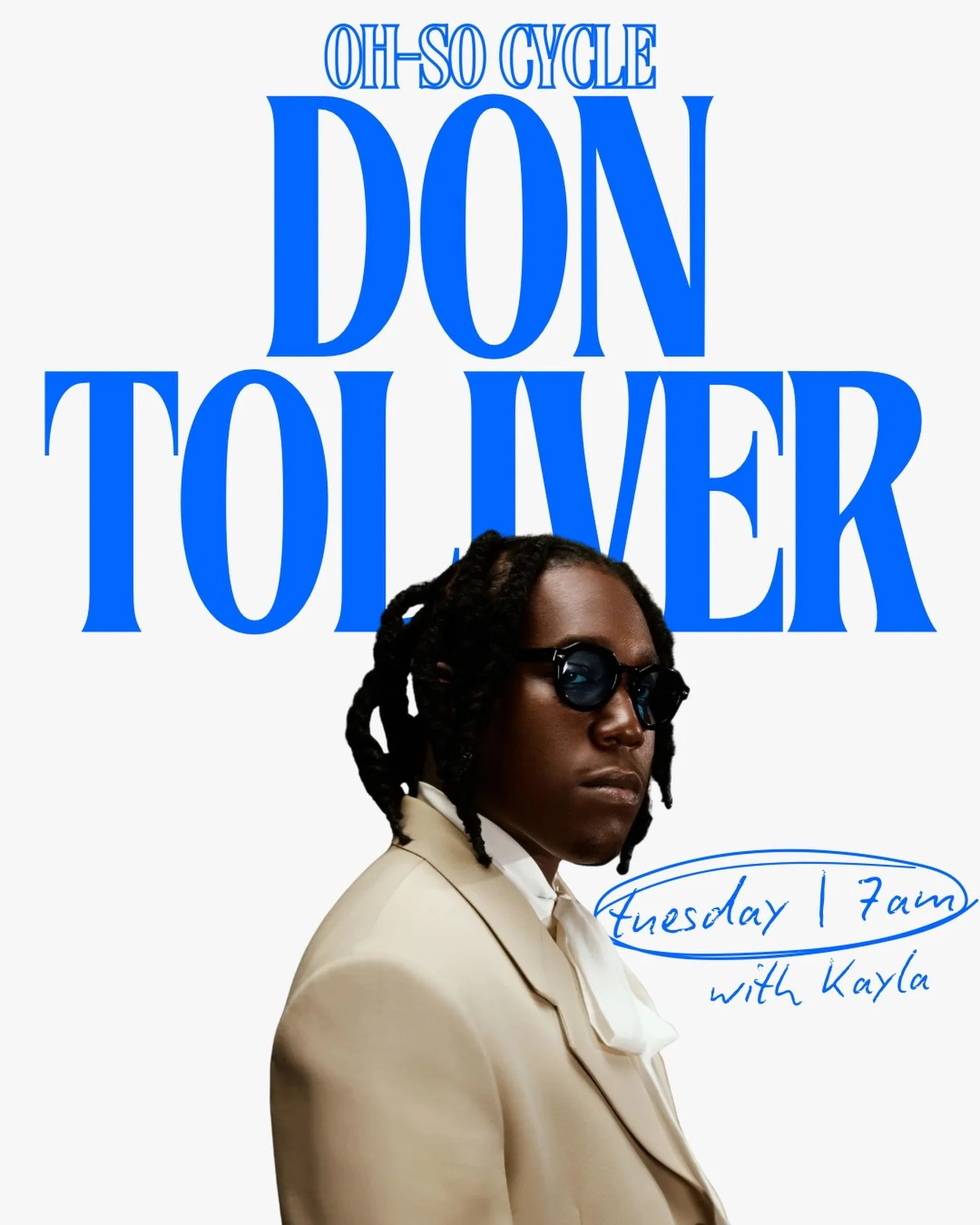 Tomorrow morning mood 🎶✨

Don Toliver Ride with Kayla
7AM - come catch the vibe, ride the rhythm, and start your day feeling good

Spots are open - grab one while you can!!

#OhSoCycle #ThemeRide #DonToliver #MorningRide #SpinCommunity