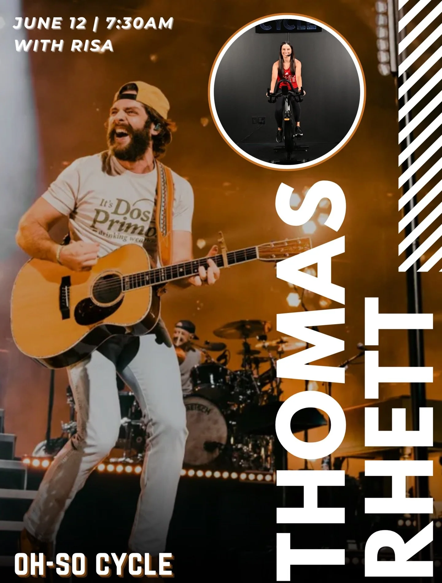 Start your Friday with a little country 🤠🎸

Join Risa tomorrow morning for a Thomas Rhett Power Hour packed with feel-good hits, big energy, and the perfect way to kick off your day.

⏰ Friday, June 12 at 7:30 AM

Who&rsquo;s riding? 👇

#OhSoCycle