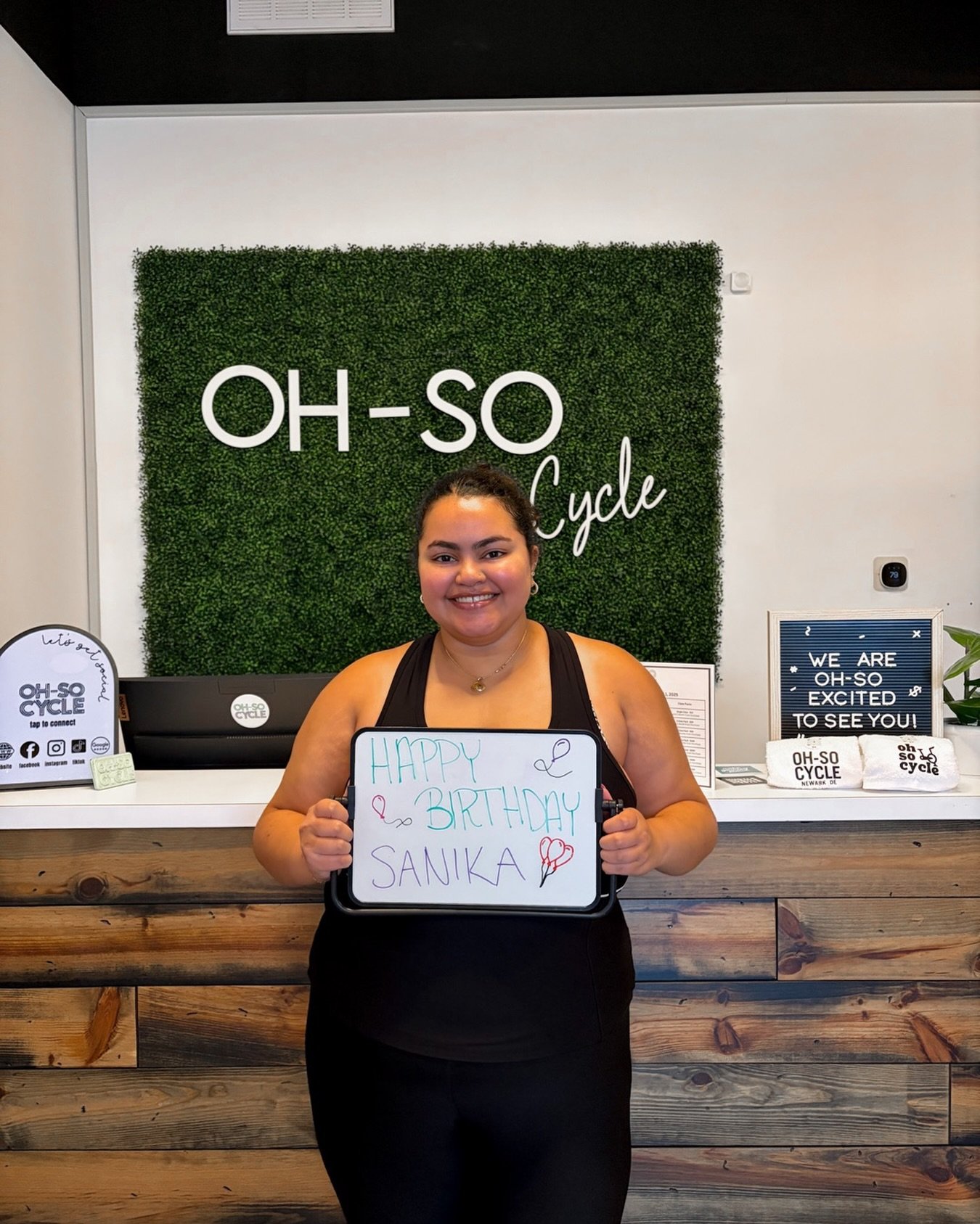 Happy birthday, Sanika!! 🥳🎂 Nothing like celebrating your birthday with a little Megan Thee Stallion 🔥

So glad you spent part of your day riding with us - hope you had the best birthday!! 💕🚲

#OhSoCycle #BirthdayRide #MeganTheeStallion #IndoorC