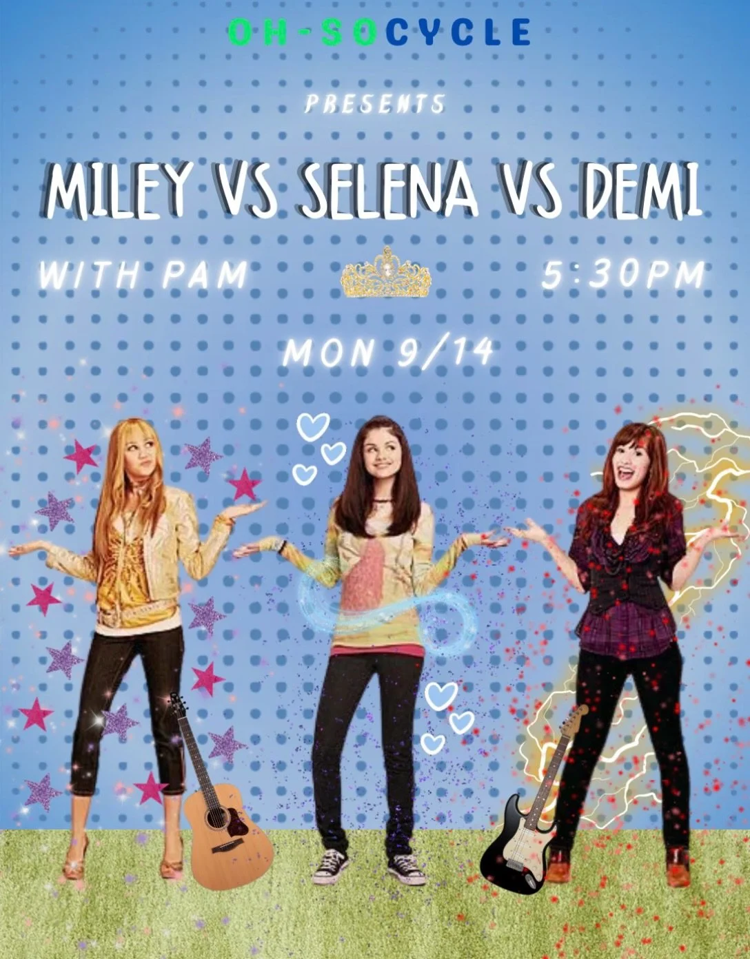 POV: your childhood playlist just came back to life💿💖

From Disney channel days to the pop anthems that never left our playlists, it&rsquo;s time to find out who really takes the crown 👑 

Pick your team. Clip in. Let the the battle begin 🚲✨