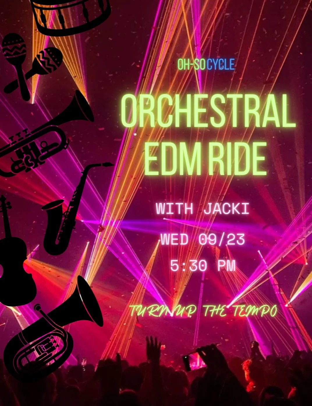 POV: the orchestra discovered the bass drop 🎻🤝🔊

A little dramatic, a little electric, and exactly the kind of chaos we like 🪩⚡️

Book your bike &mdash; the symphony is about to get loud 💥

#ohsocycle #edmforlife #orchestra #spinclasses #themedr