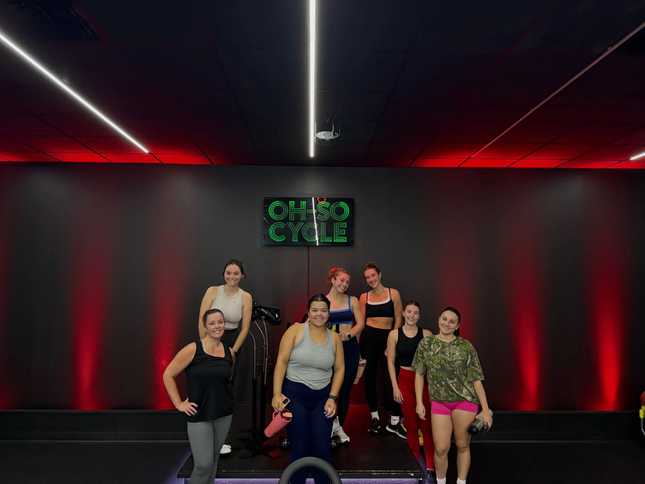 Divorced Dad Rock: completed. ✅🎸

Emotional baggage? Maybe.
Great playlist? Absolutely.

Thanks to everyone who spent the ride rocking out with us &mdash; no custody agreement required. 🤟🥳

#ohsocyclefam #divorceddadrock #groupﬁtness #rockandride 