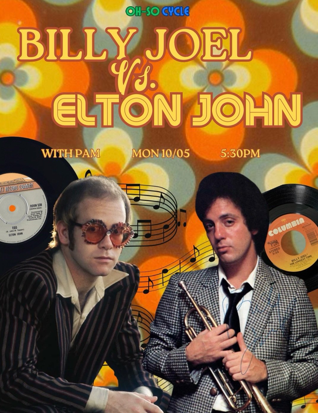 🎹 THE PIANO MAN MEETS THE ROCKET MAN🚀✨

Billy Joel vs. Elton John is taking over the studio for a ride full of iconic songs, legendary energy, and a whole lot of piano. 

The only question is&hellip; are you riding to New York or blasting off into 