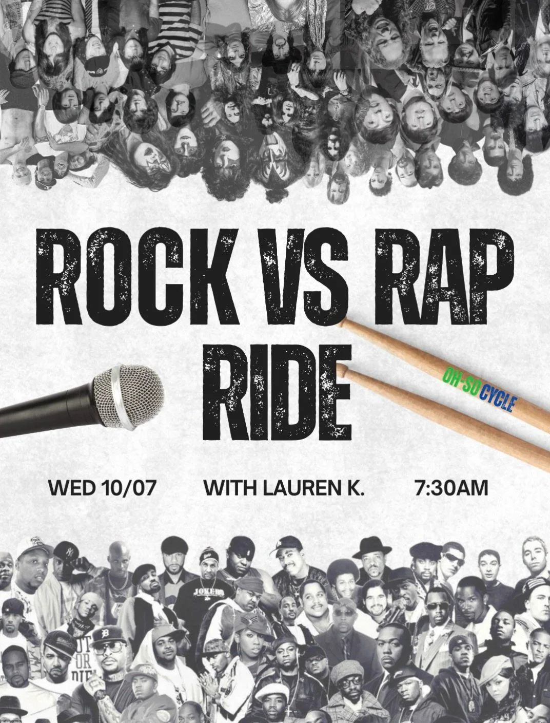 A LITTLE FRIENDLY COMPETITION NEVER HURT🎸🎤

Rock anthems on one side, rap favorites on the other. We&rsquo;re putting them head to head and letting the playlist do the talking 🗣️🔥

Come pick your side&hellip; or switch teams every song. 👀
See yo