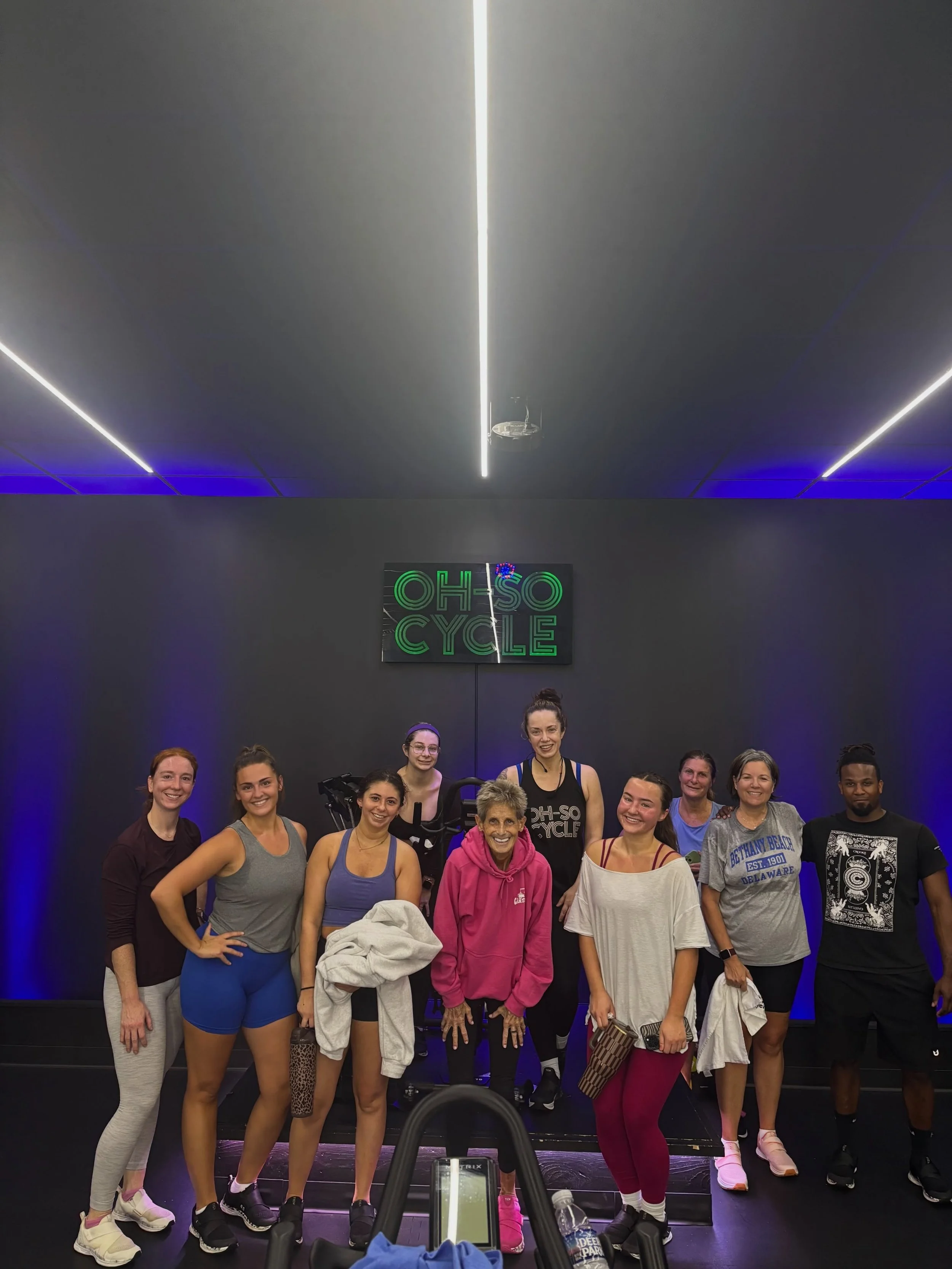STILL RIDING THE HIGH FROM THIS ONE⚡️🪩🎧 

From the first beat drop to the last pedal stroke, this crew brought the ENERGY. Thanks for turning the studio into our own little rave 🎧🫶🏼

Hope to rave with you all again soon ✨

#ohsocyclefam #edmrave