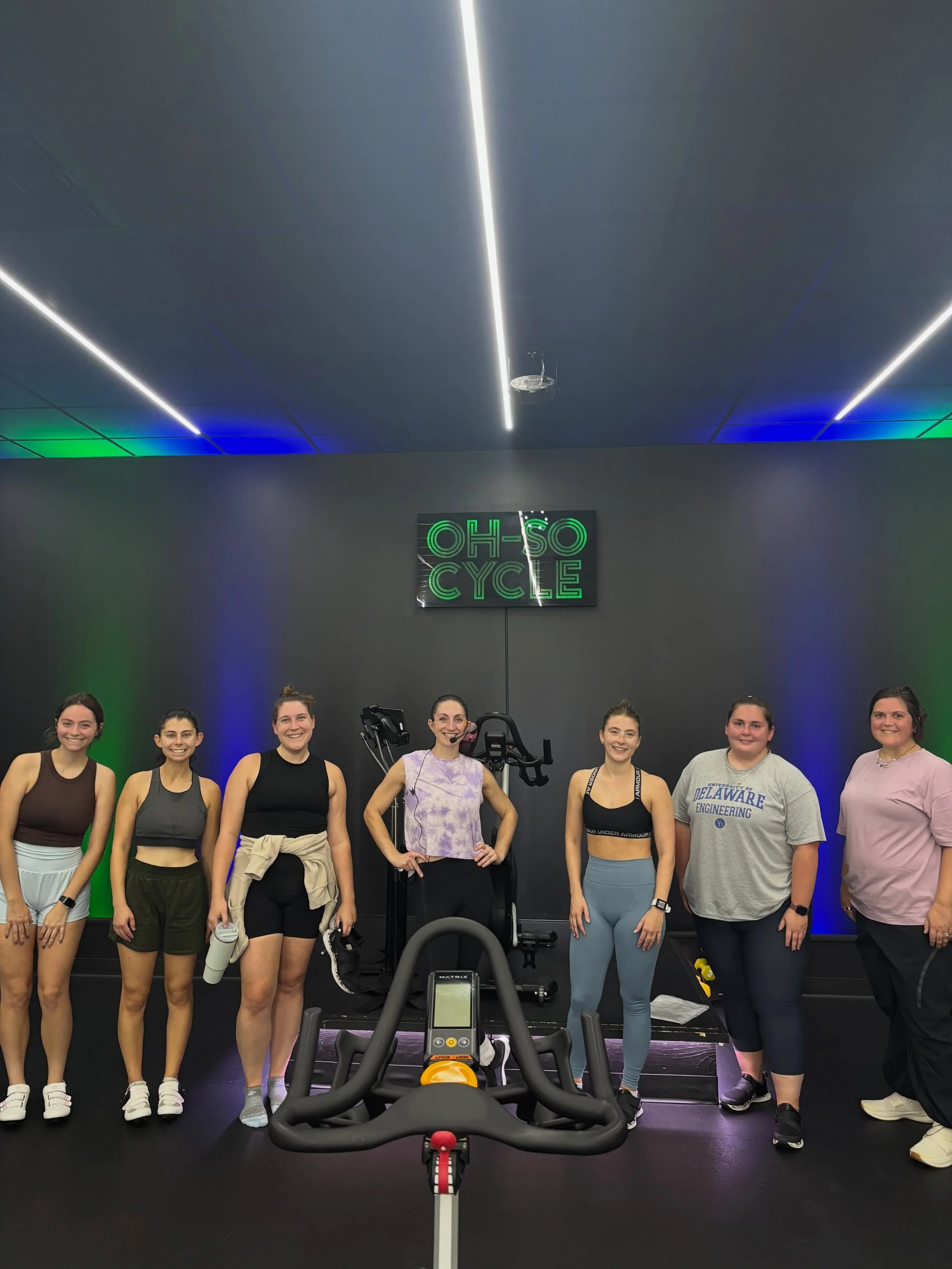 A little Rocket Man, a little Piano Man, and a whole lot of fun 🚀🎹✨ 

Safe to say these classics hit just as hard on the bike. 

Thanks to everyone who came out and rode with us &mdash; we&rsquo;ll see you again soon! 🤍

#ohsocyclefam #indoorcycli