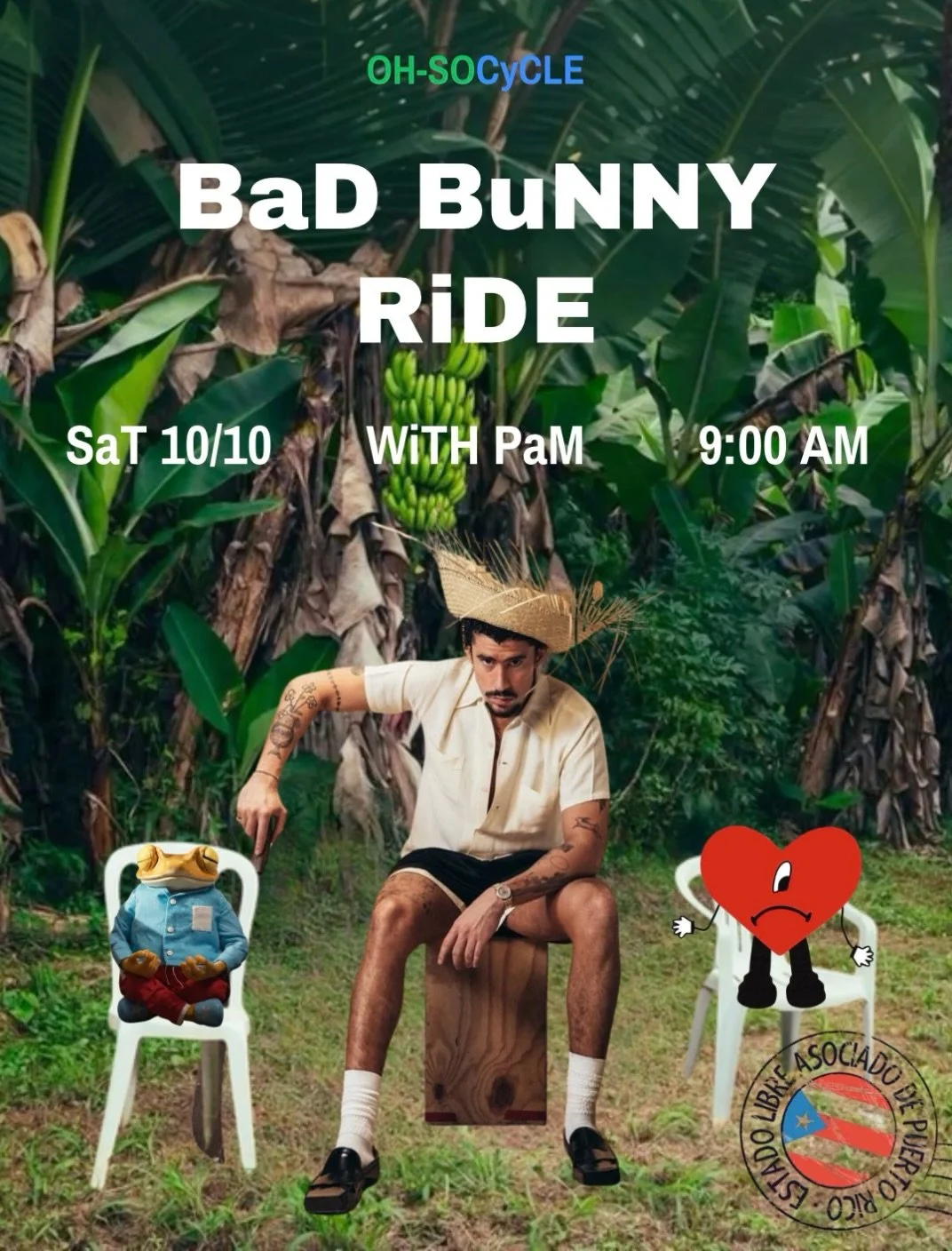 UN VERANO SIN TI? MAYBE. UN RIDE SIN BENITO? NEVER
🐰🌴🇵🇷

We&rsquo;re bringing a little piece of Puerto Rico to the studio with all the Bad Bunny songs you know and love. 💌

Whether you&rsquo;re here for the throwbacks or the newest hits, one thi