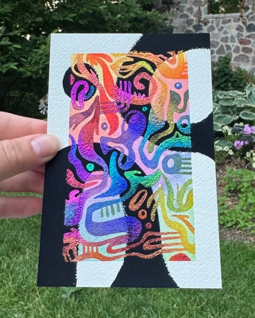 Reshaped by Water, 4"x6", framed | $160