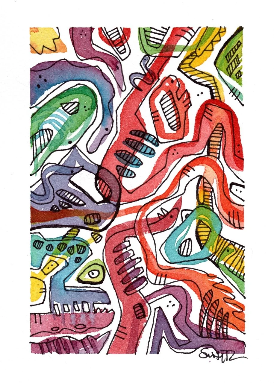 Perception is Trippy 5"x7" framed | $130