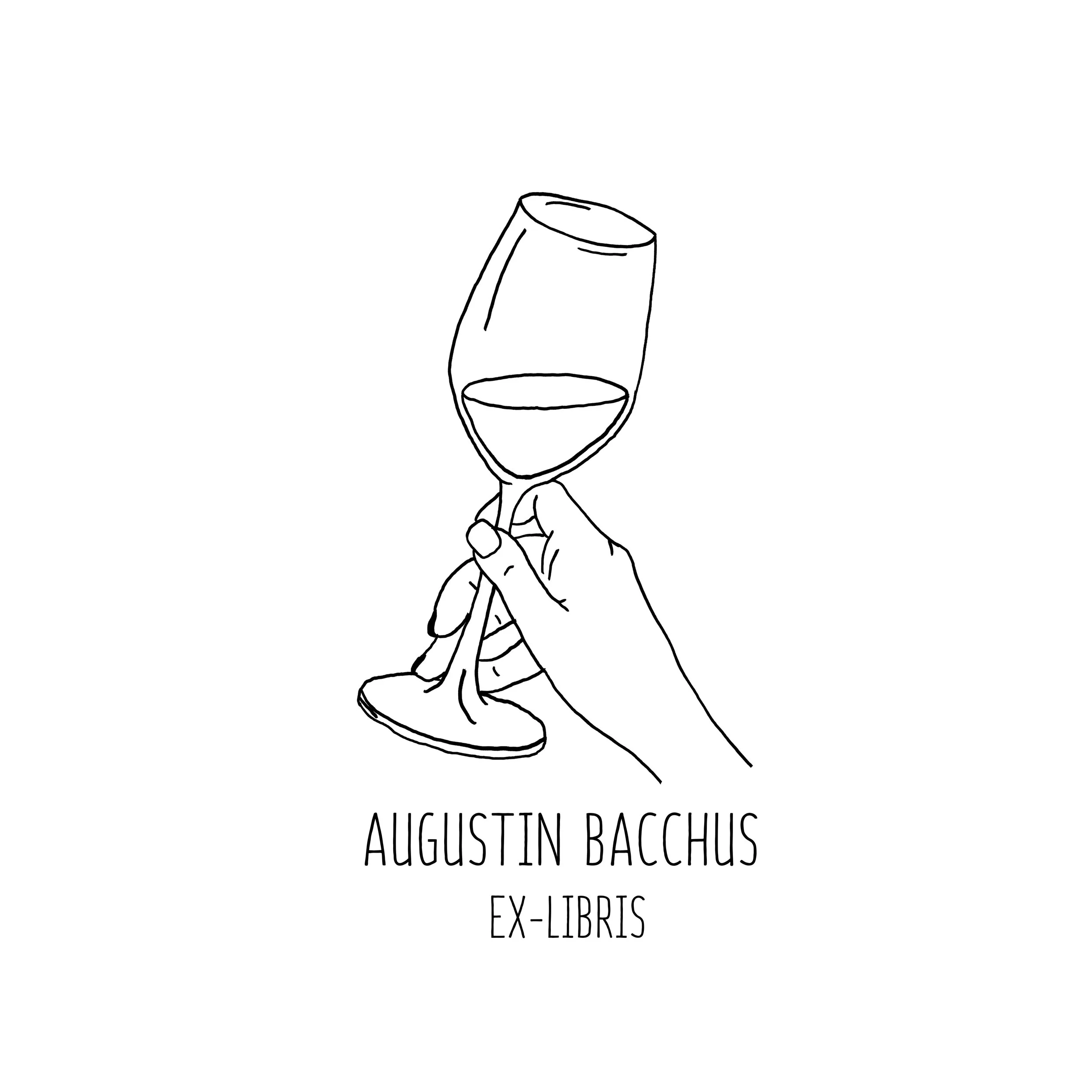 Ex-Libris - Le Verre à Pied