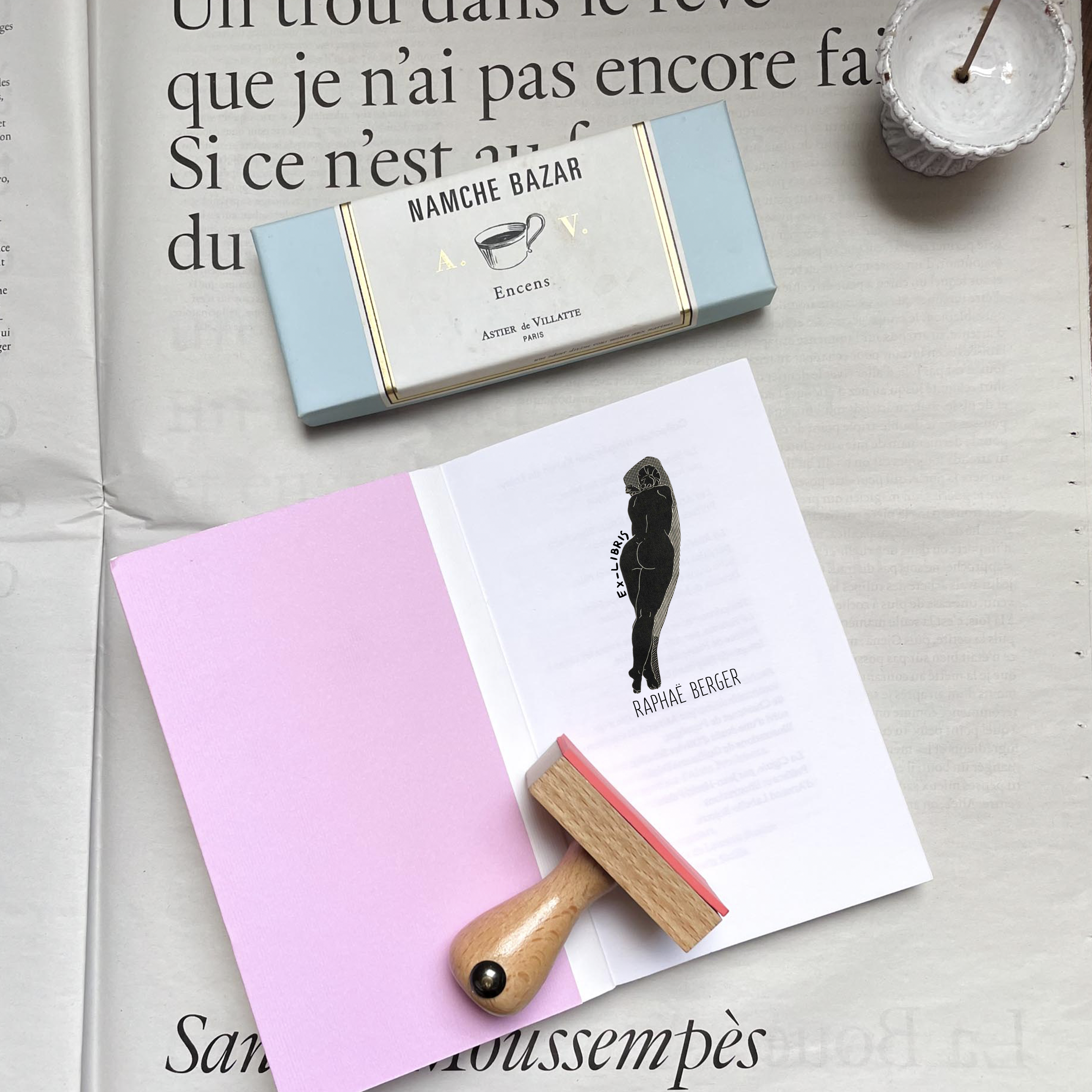 Ex-Libris - Femme Libre - Atelier ExLibris