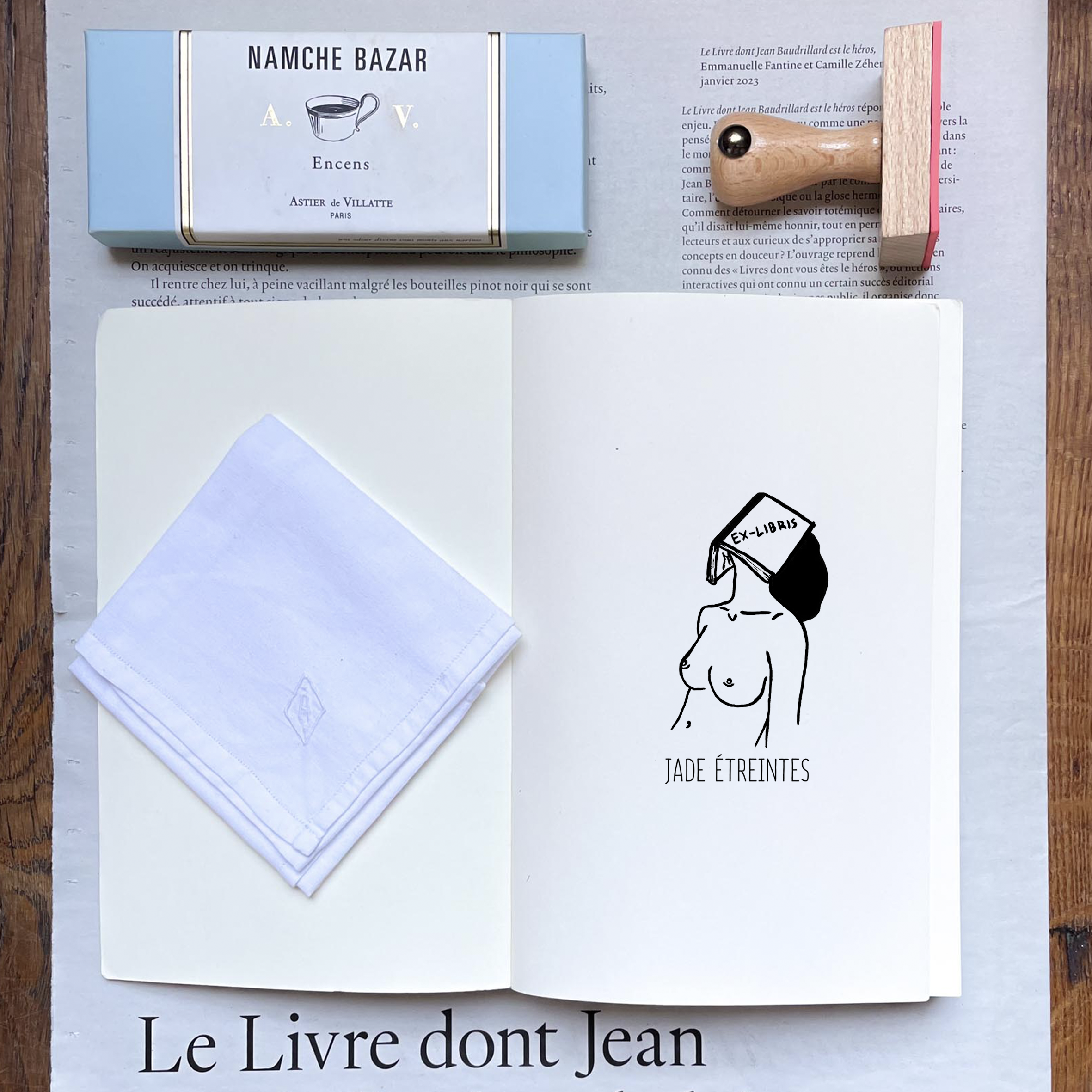 Ex-Libris - J'ai Sommeil - Atelier ExLibris