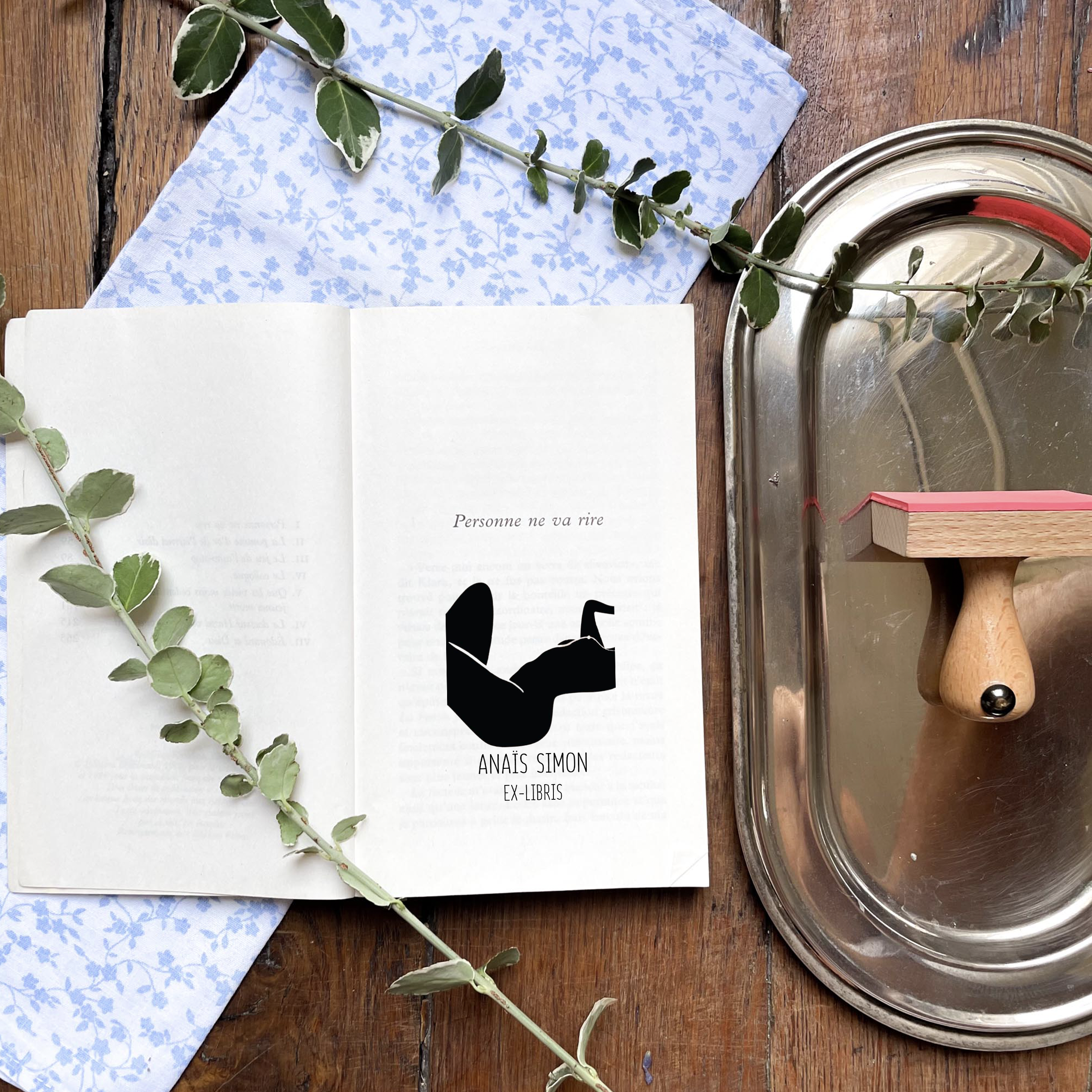 Ex-Libris - Courbure - Atelier ExLibris