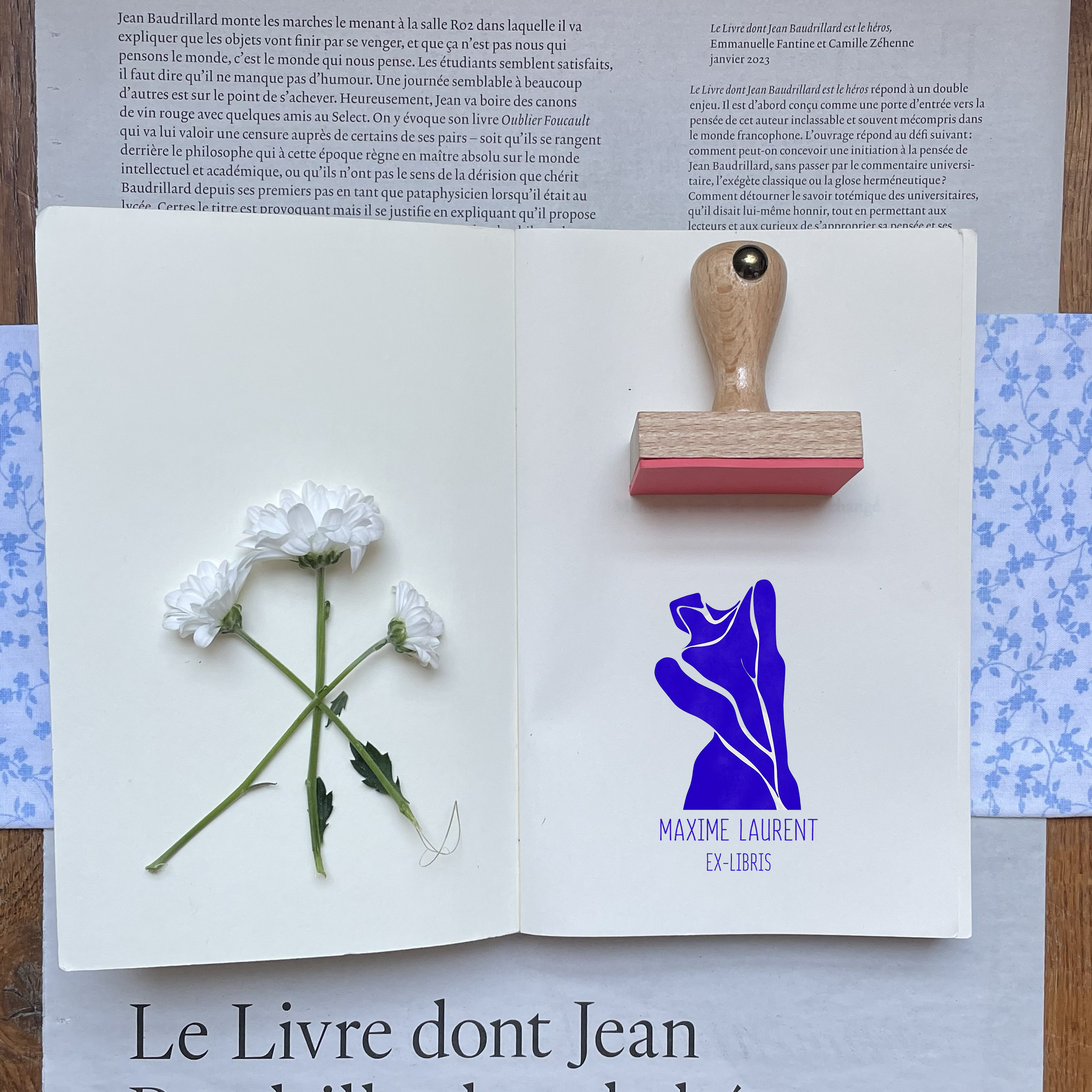 Ex-Libris - Flegme Attitude - Atelier ExLibris