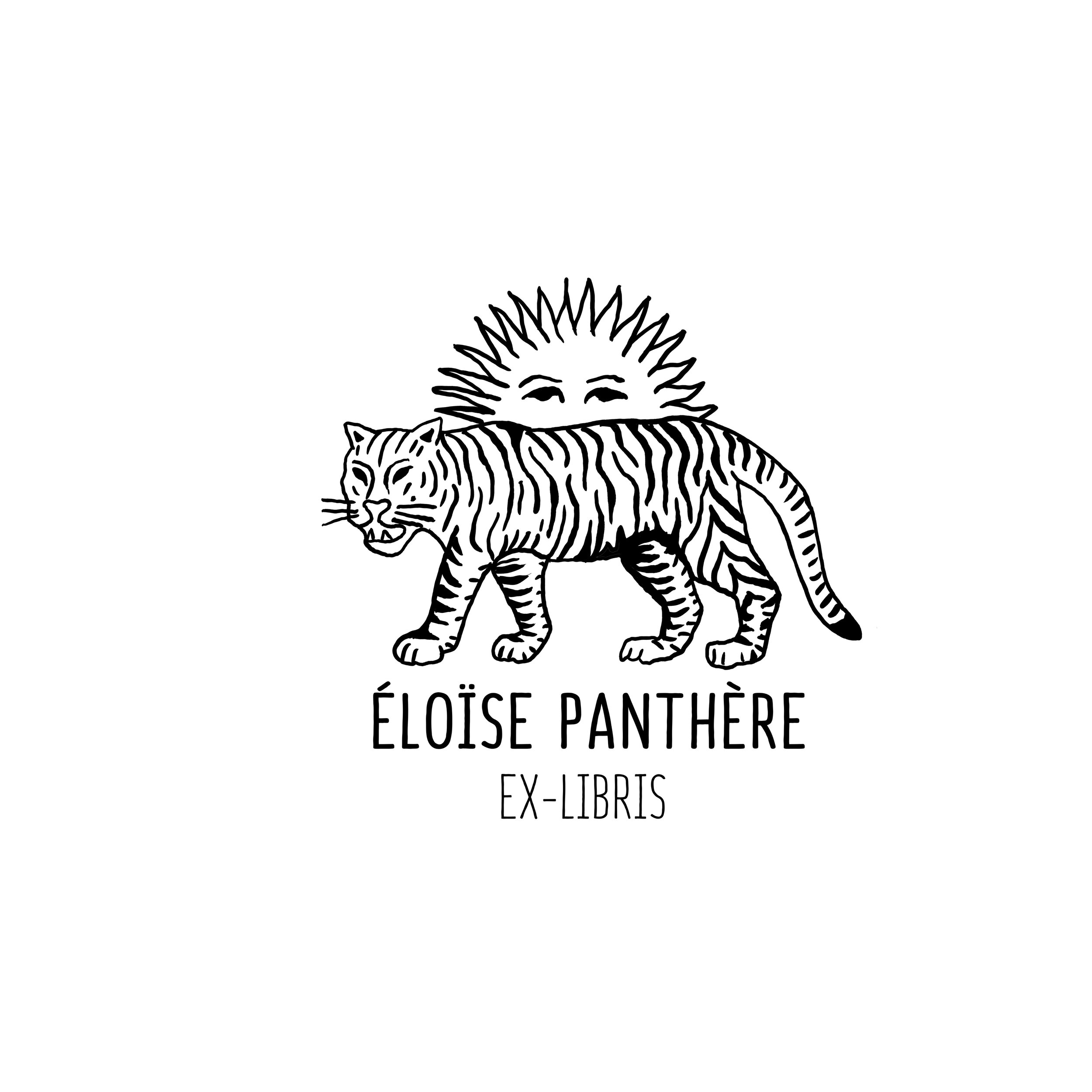 Ex-Libris - Tigre Solaire