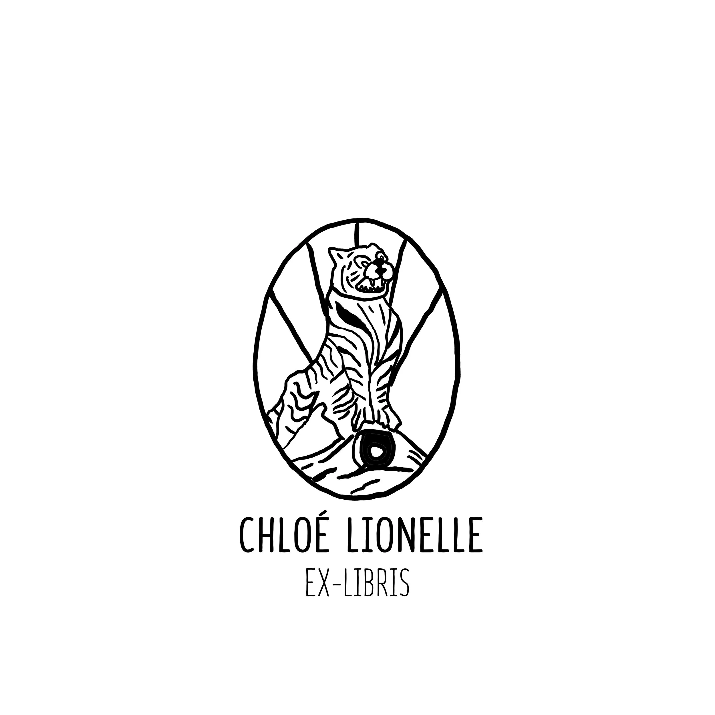 Ex-Libris - Tigre Triomphant