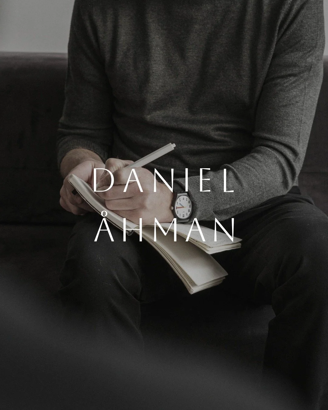 Webbplats skapad &aring;t kunden Daniel &Aring;hman. Tillsammans har vi tagit fram f&auml;rger, typsnitt och formgett en webbplats f&ouml;r hans verksamhet.