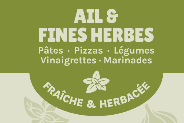 Huile d'ail & fines herbes