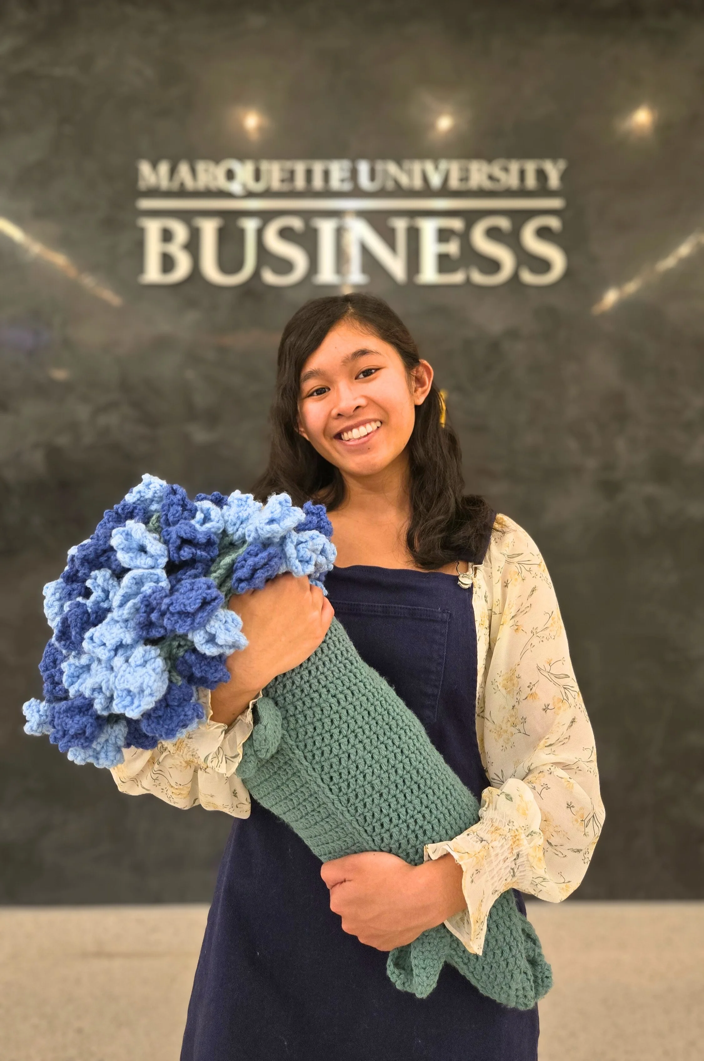 Holding the Bouquet Blanket