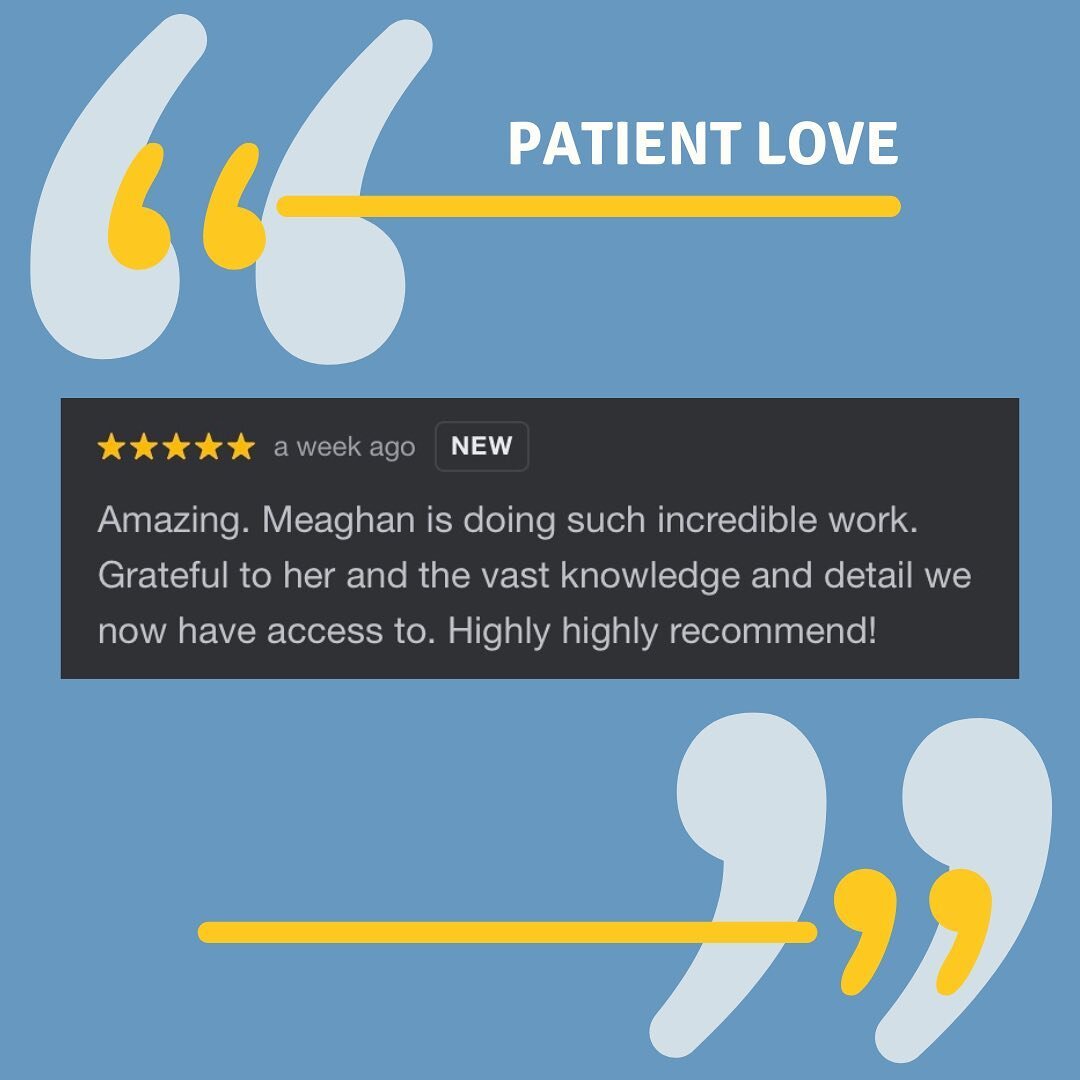 ⭐️⭐️⭐️⭐️⭐️ Patient love!

I love fertility genetics. I feel very privileged that I get to share what I love with people every day AND I&rsquo;m able to help them and be a trusted resource by doing so. 

-Meaghan 💚🧬

#happycustomer