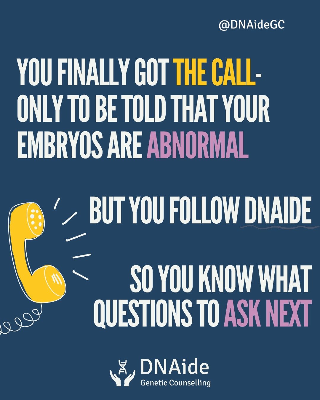 It can be really scary to find out your embryo biopsy results are "abnormal." (There's gonna be a lot of air quotes in this post, just FYI.)

You might feel like you did something wrong, or that there's no way forward.

But "abnormal&q