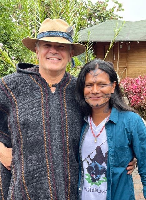 w/ Supai Pishku near Puyo, Amazon