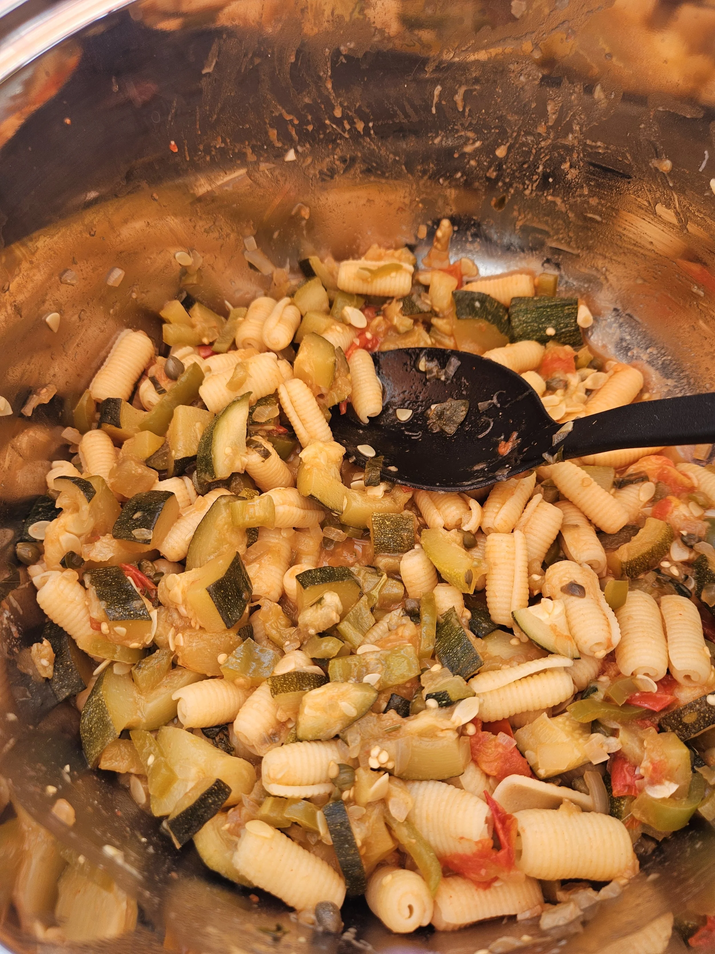 Farmers’ Market Caponata Pasta