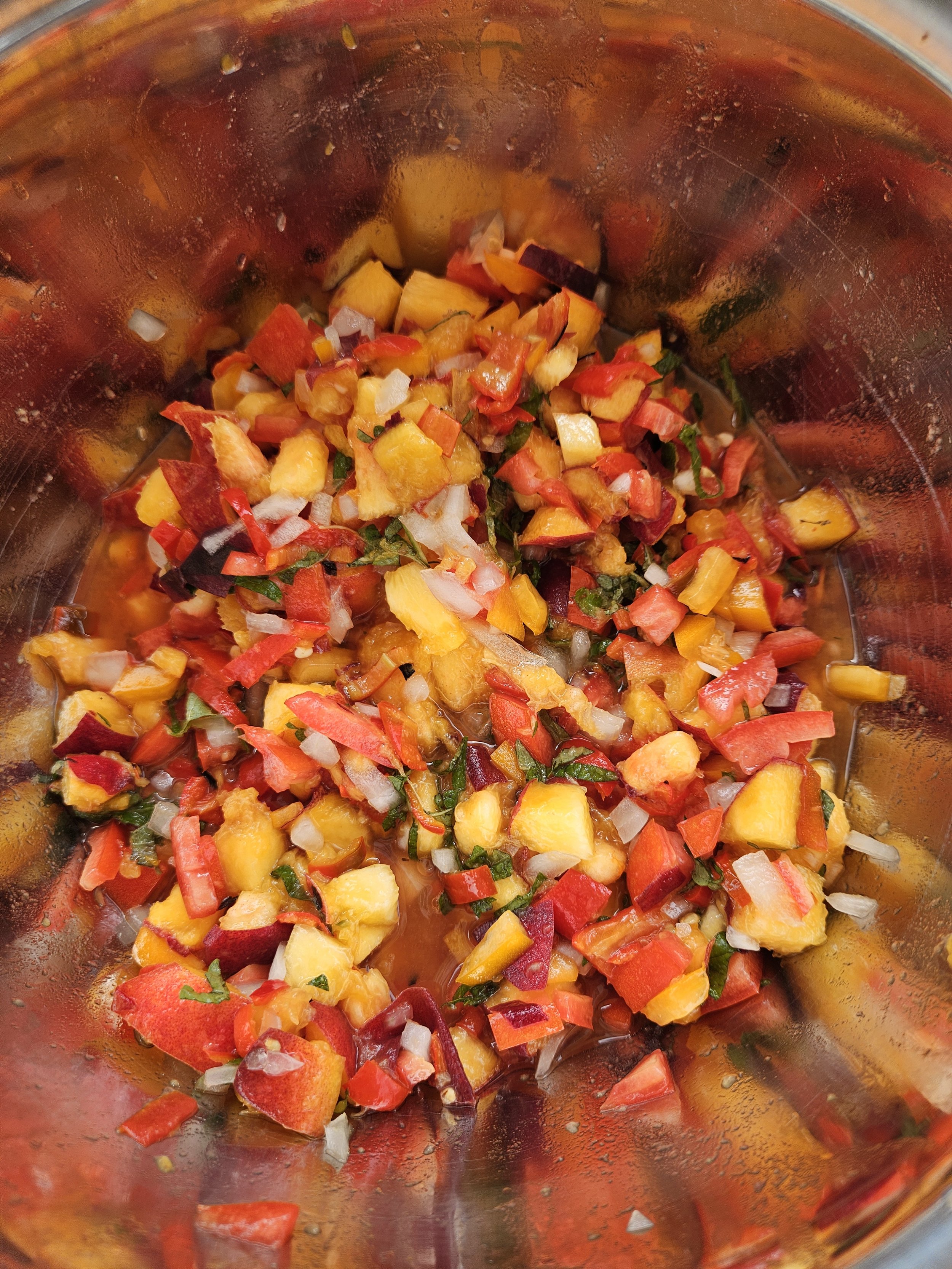 Farmers’ Market Peach Salsa