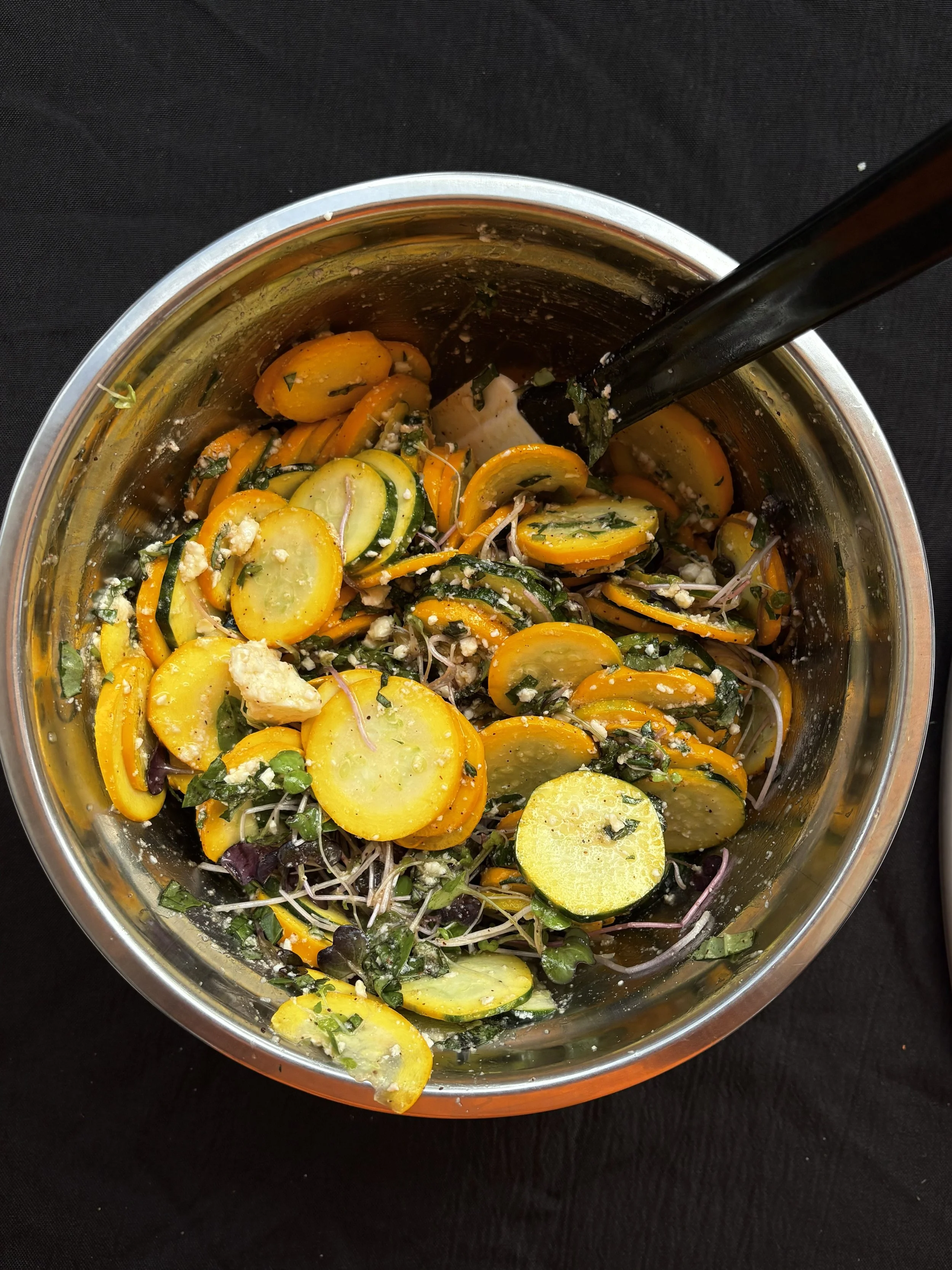 Zucchini Herb Salad