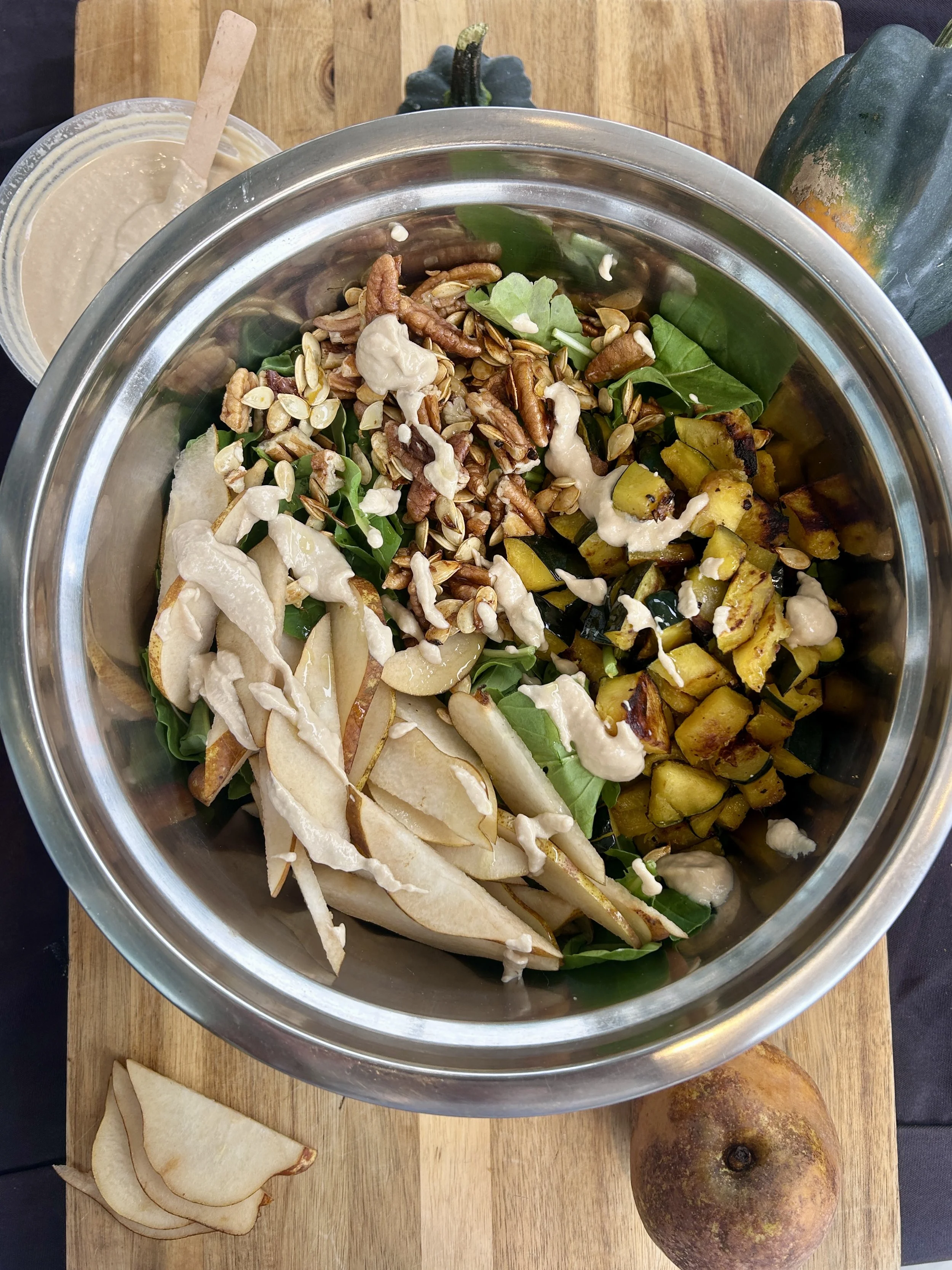Autumn Acorn Squash Salad