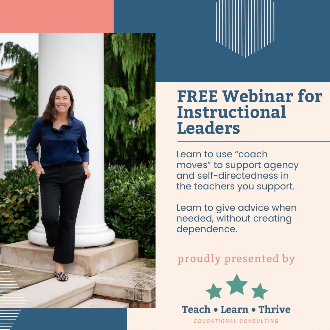 Are you ever unsure whether to give a teacher the answer or help them find it themselves? 🤔

In our upcoming free webinar series, we&rsquo;re diving into the &ldquo;fork in the road&rdquo; for instructional leaders: 

Coaching vs. Consulting.

While