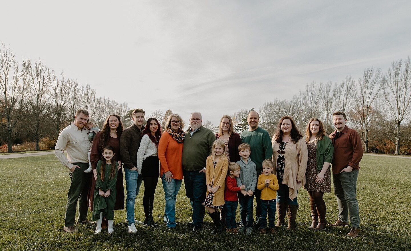 I LOVE large family sessions!!
