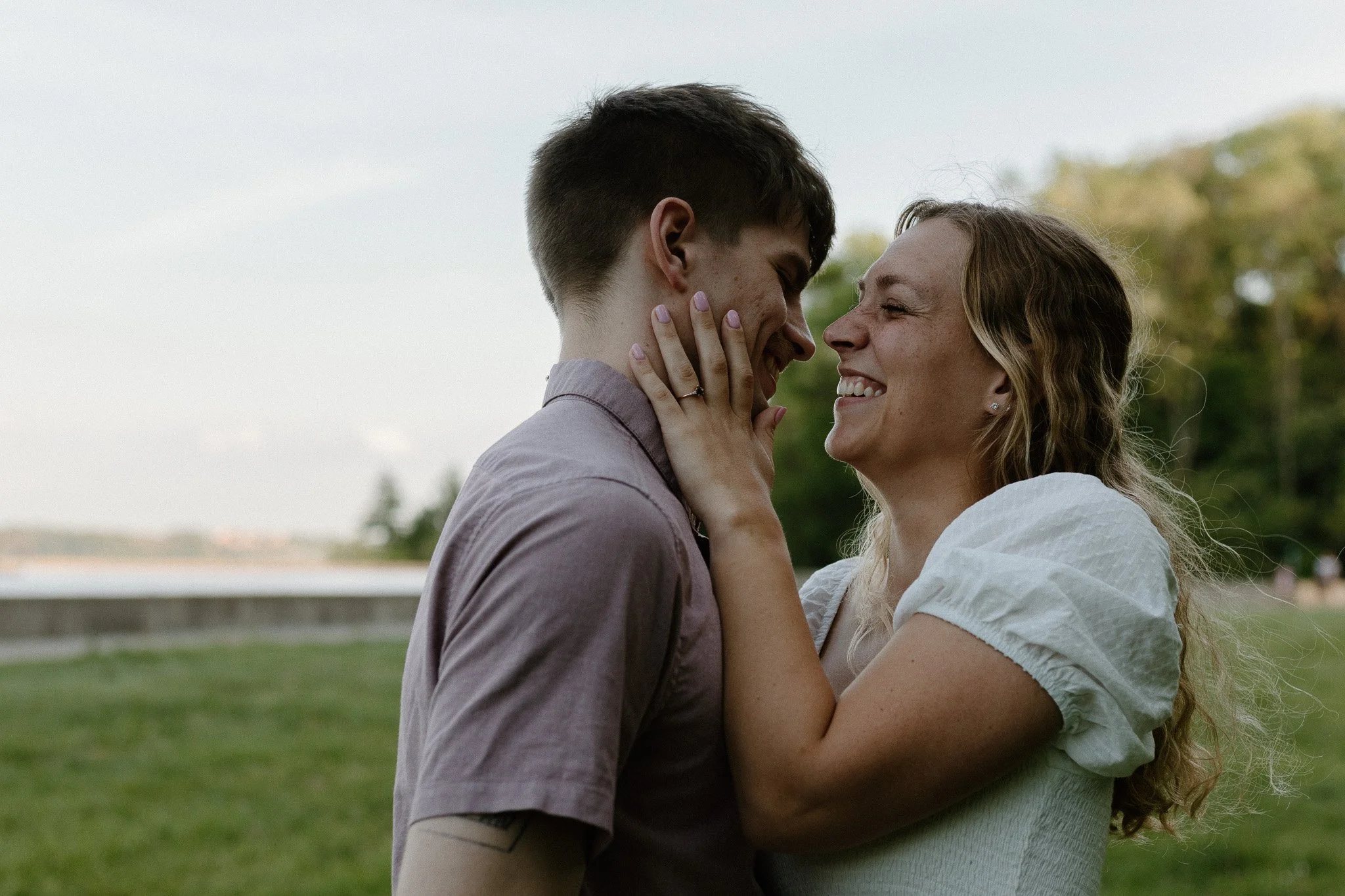 Elaine + Henry - Eden Park Engagement Session