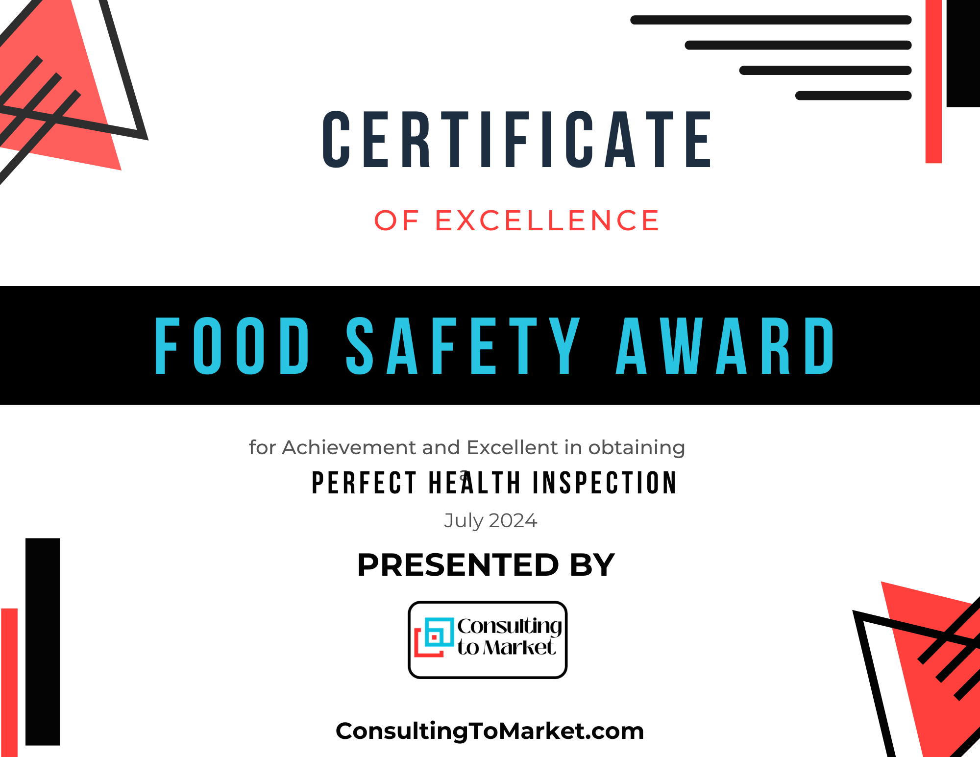 Perfect Health Inspection July Spotlight on Excellence: Restaurants with Perfect Health Code ...