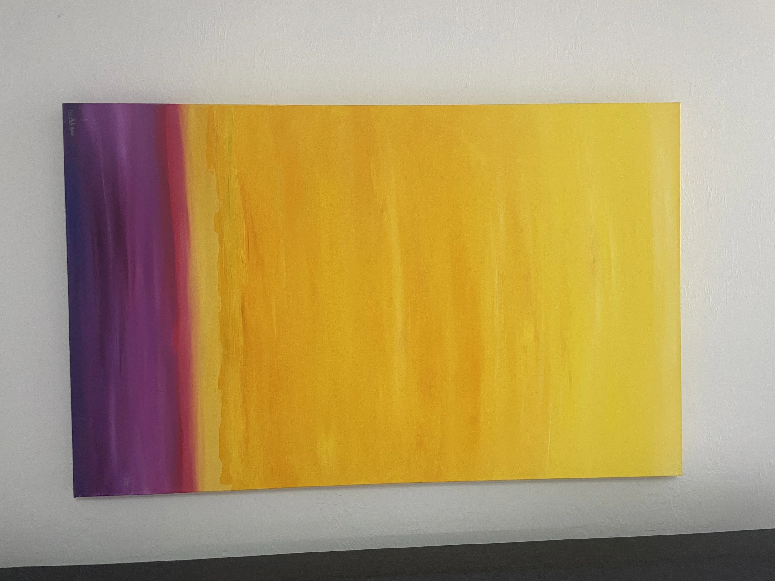 "Elevated Thoughts" by Liv Ash, 2021; $450; 30" x 48" Tall; Available