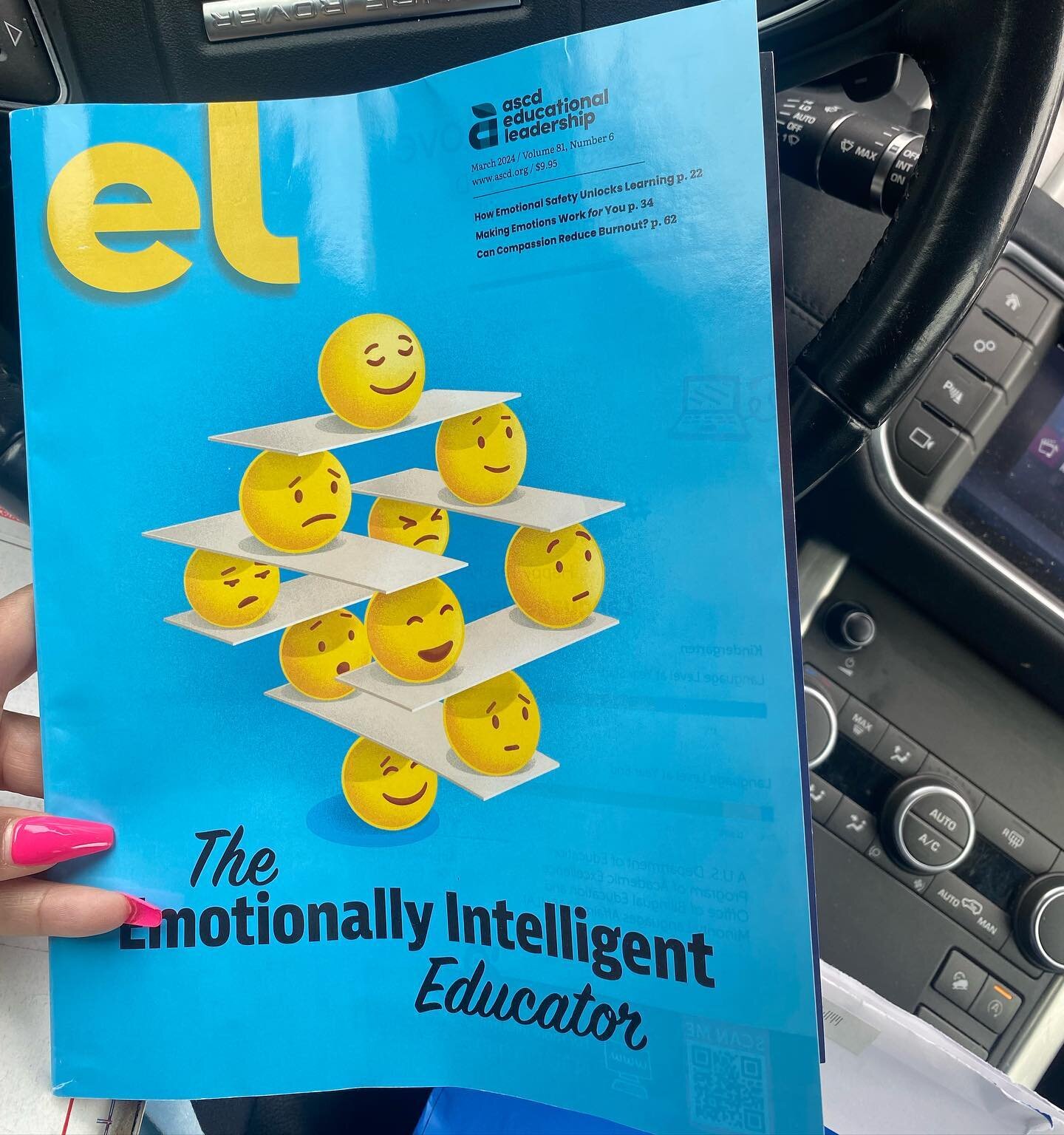 🚨🚨🚨🚨🚨
I wrote an article a while back that was selected for the March issue of a widely-published education a magazine. Ed Leadership&hellip;.an article rooted in my research! I just received the March issue of the magazine today! I&rsquo;m so p