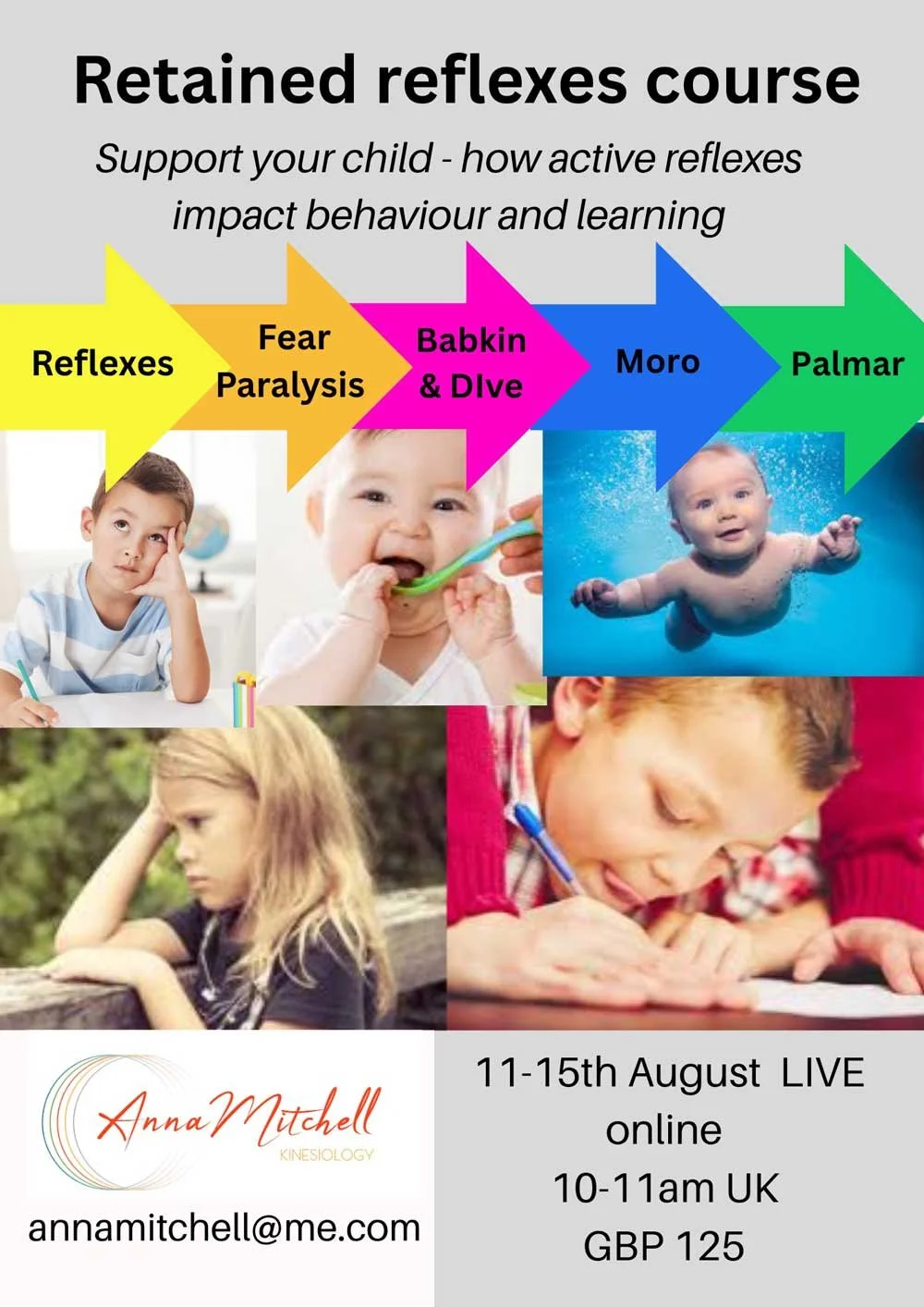 Online Course - starts Monday 11th August