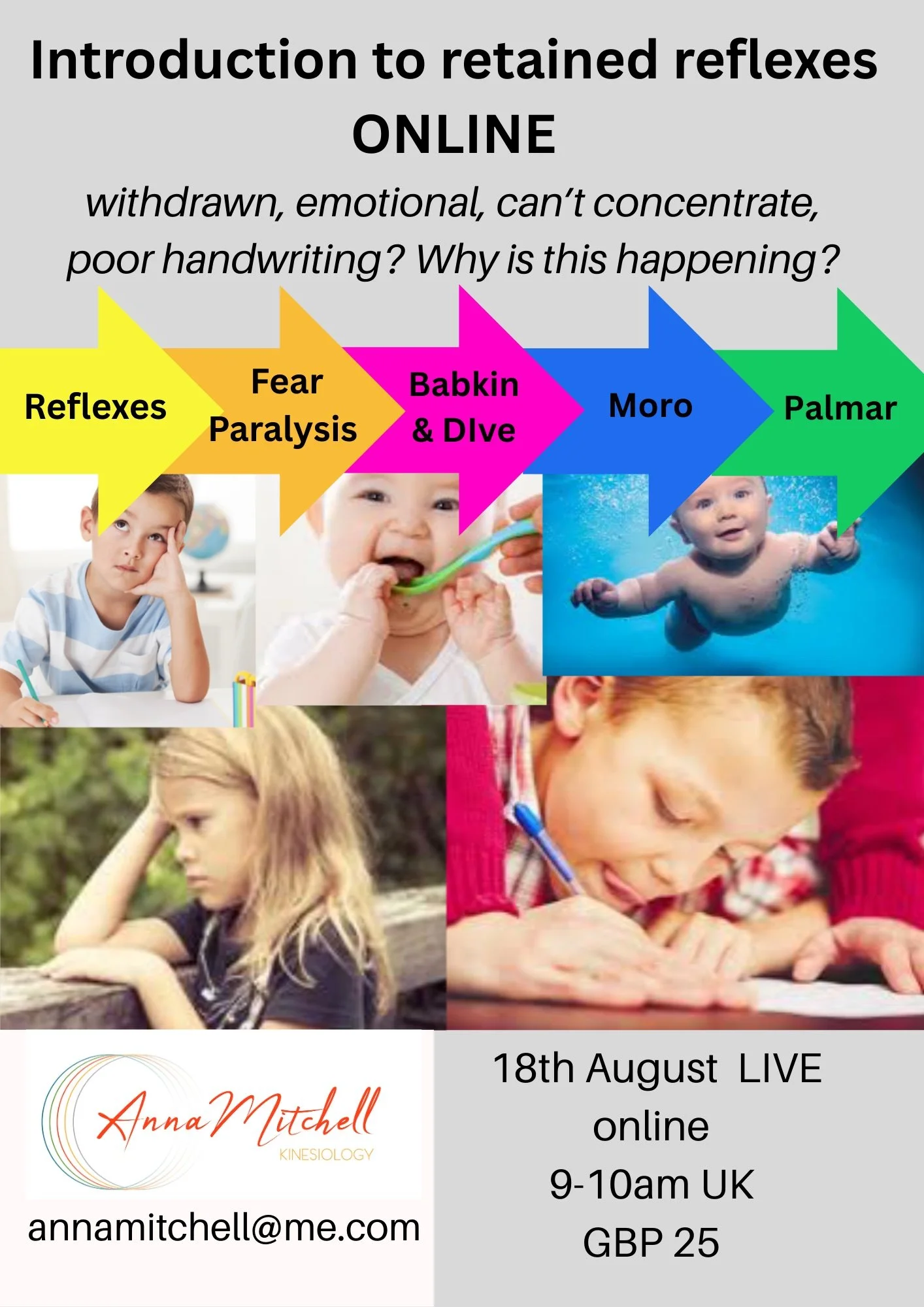 Online Course - starts Monday 18th August