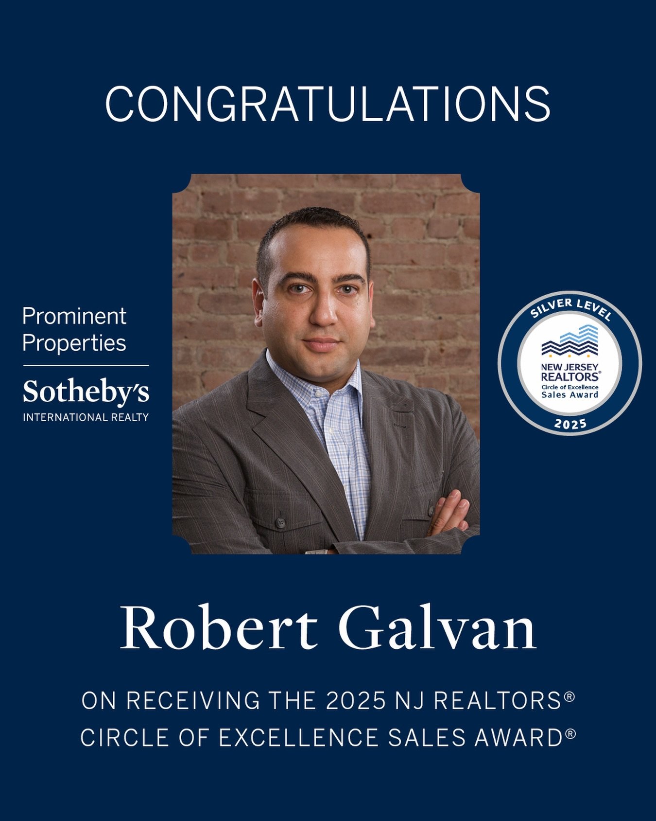 Honored to be recognized with the 2025 NJ REALTORS&reg; Circle of Excellence &ndash; Silver Level Award.

This milestone reflects the trust my clients place in me, the relationships built over time, and the commitment to delivering thoughtful, strate